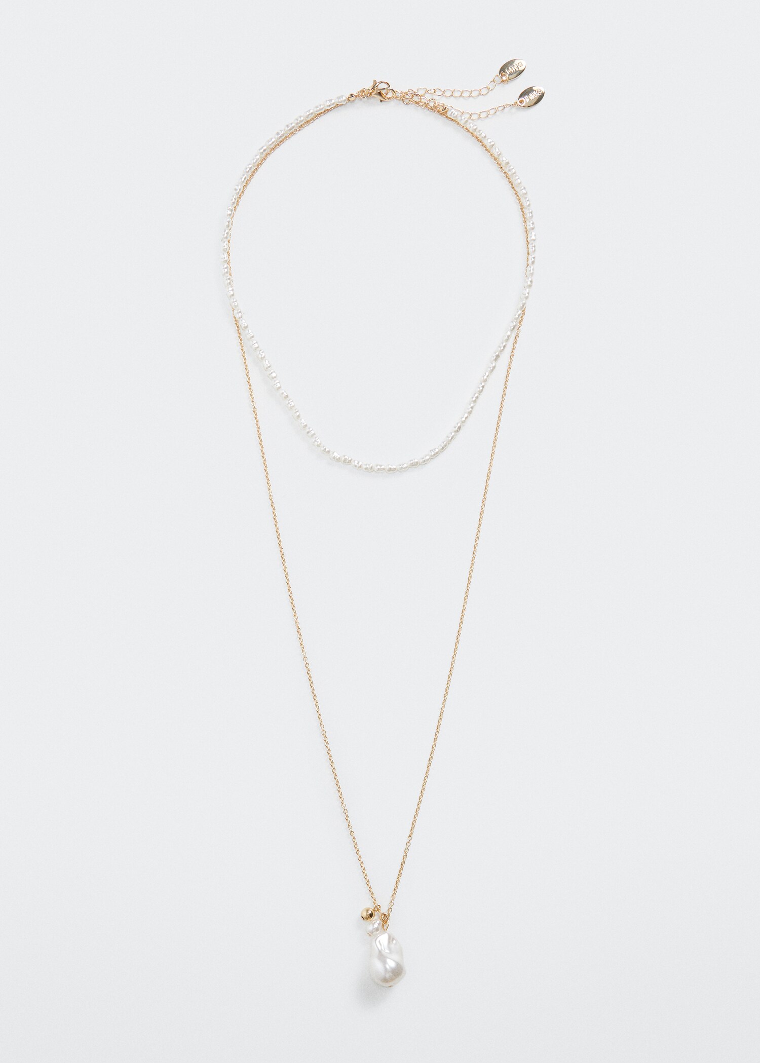 Collar doble cadena perles - Article sense model