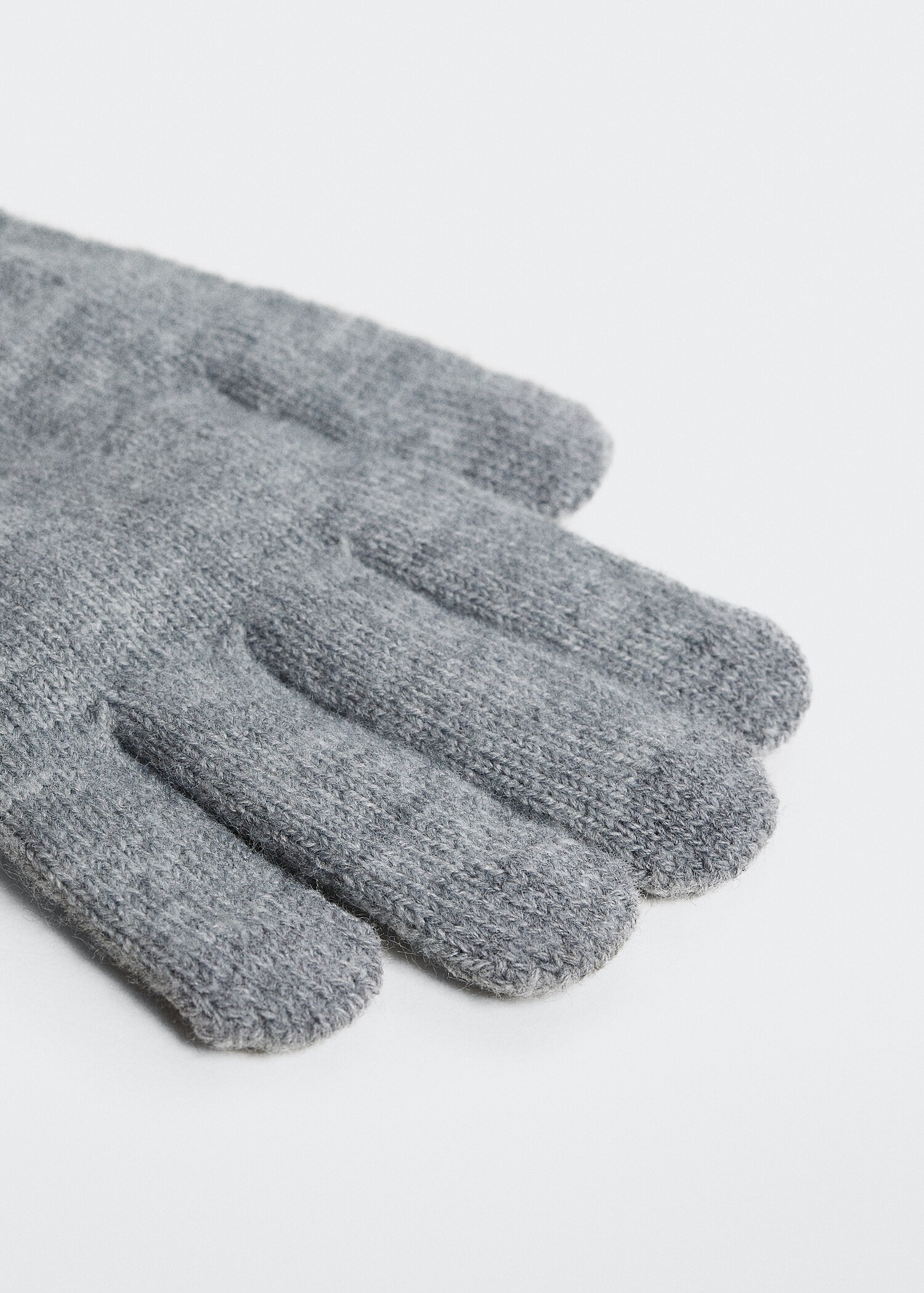 Touchscreen knitted gloves - Medium plane