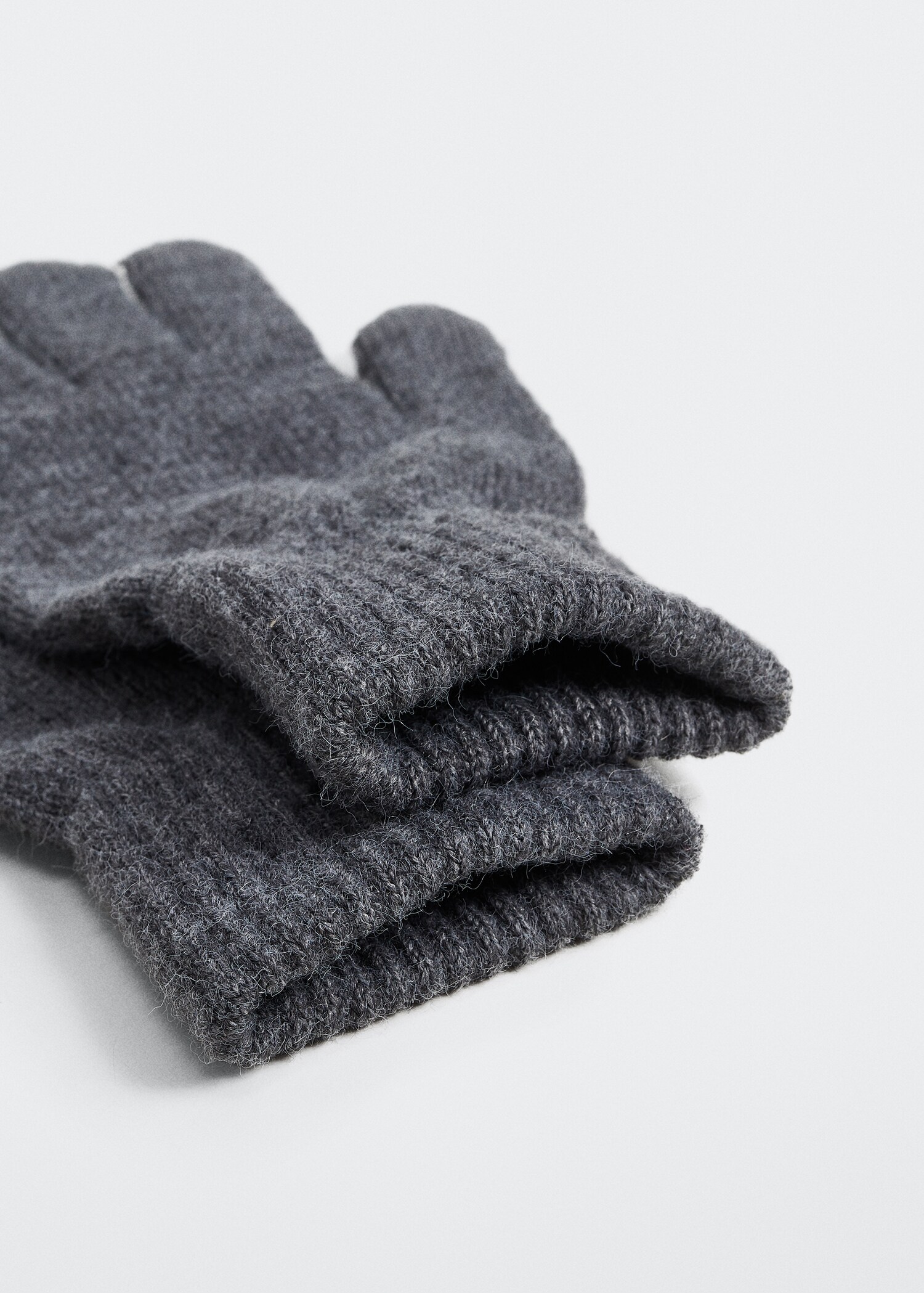Touchscreen knitted gloves - Medium plane