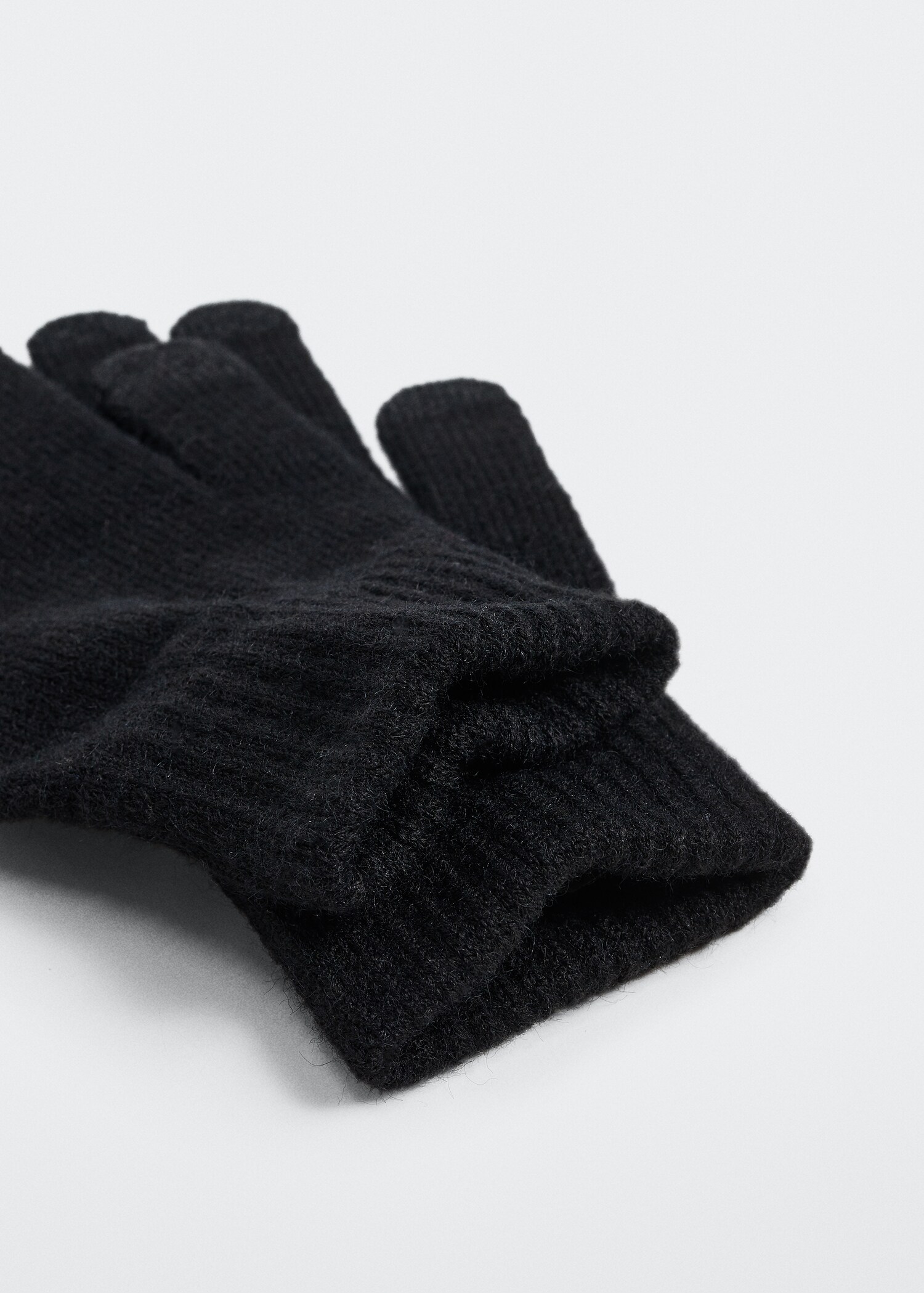 Touchscreen knitted gloves - Medium plane
