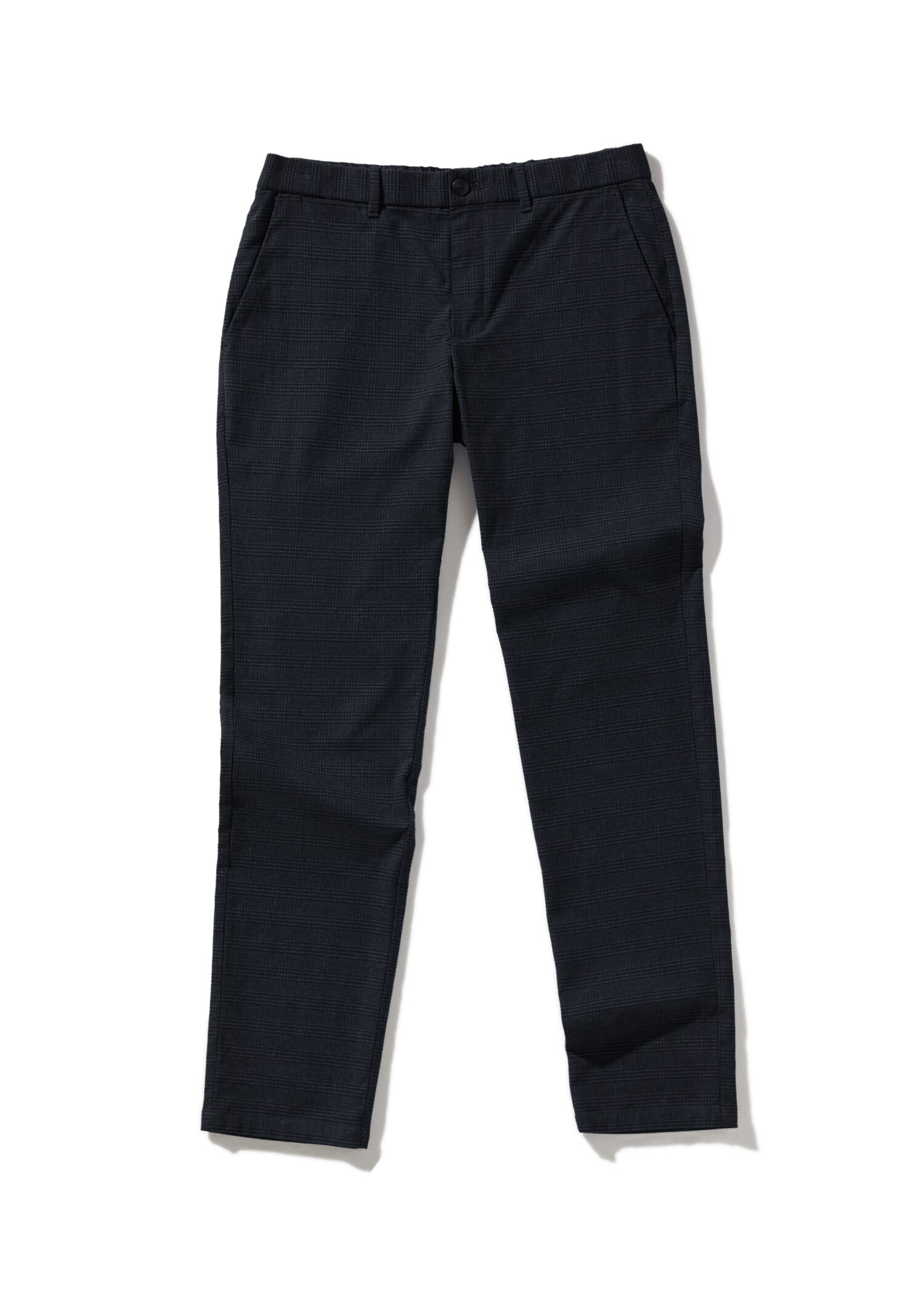 Pantalon slim fit à carreaux en coton - Détail de l'article 9