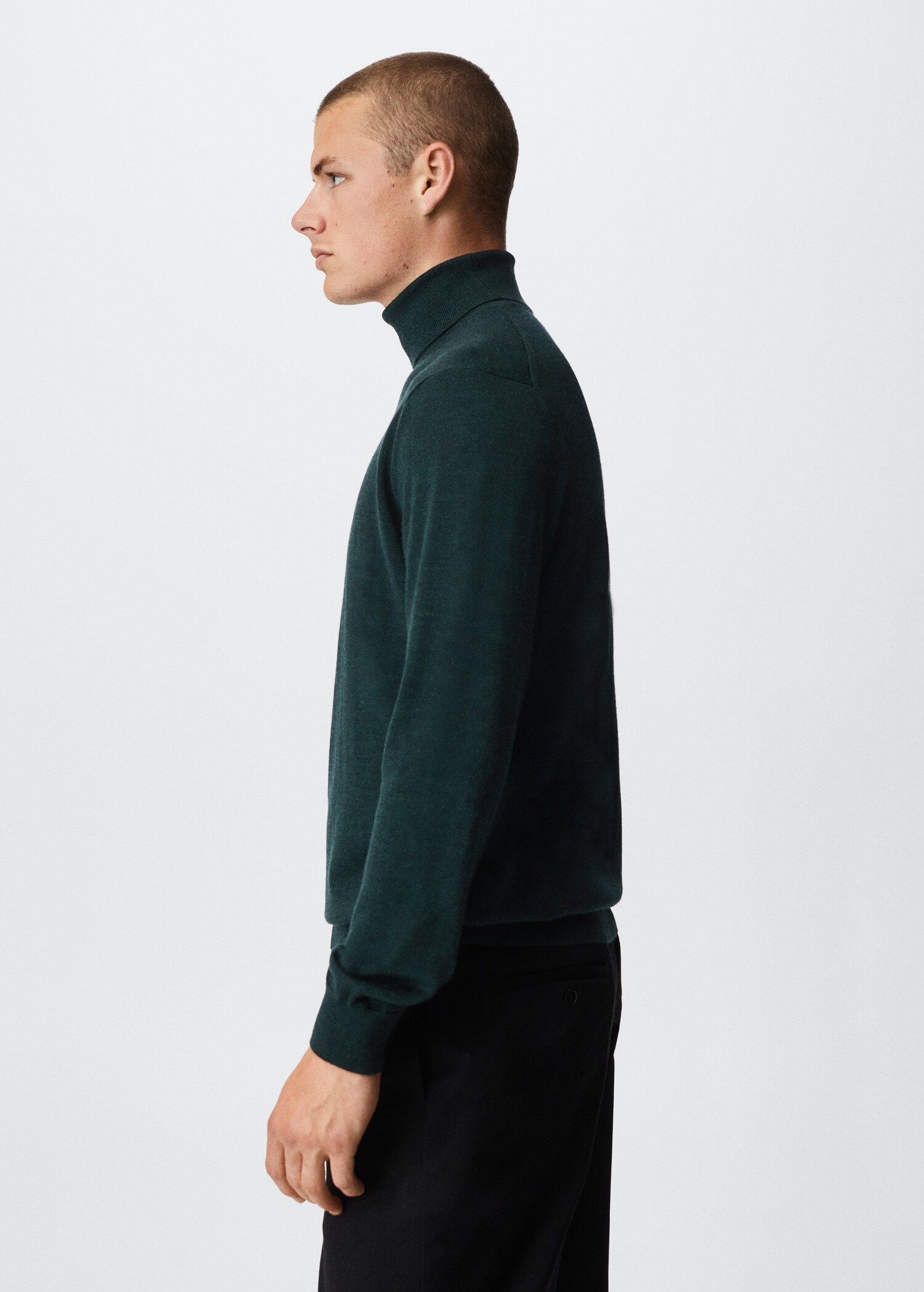 Turtleneck wool sweater - Details of the article 2