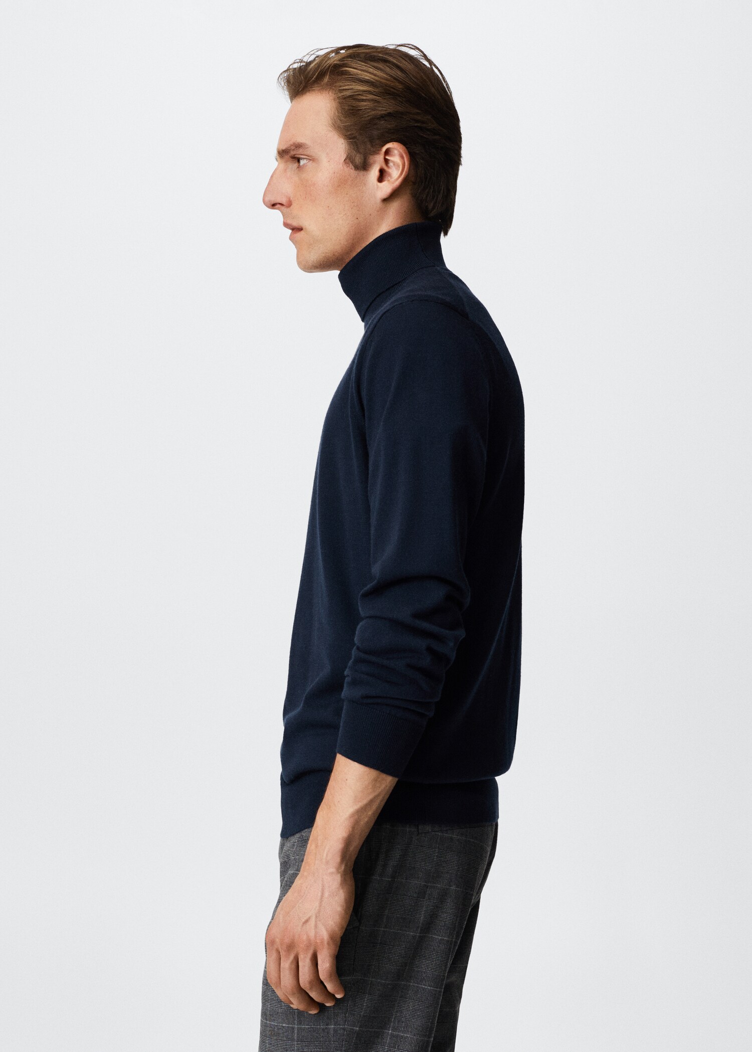 Turtleneck wool sweater - Details of the article 4