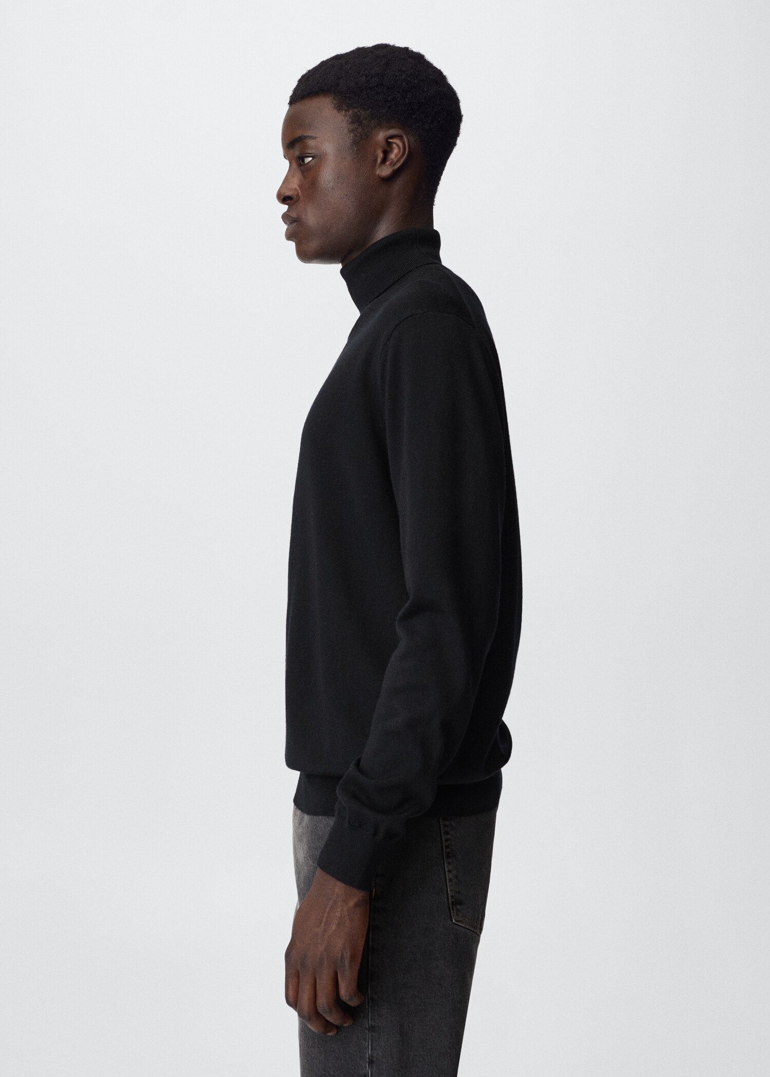 Turtleneck wool sweater - Details of the article 2