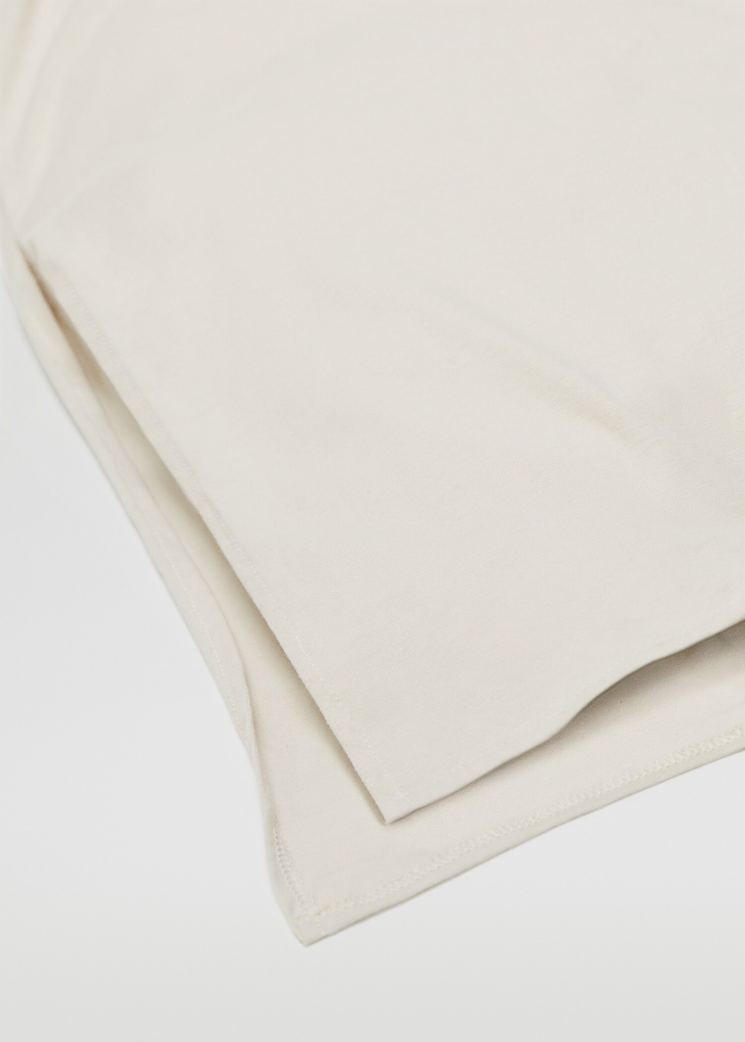 Cotton knit duvet cover 90cm bed - Medium plane