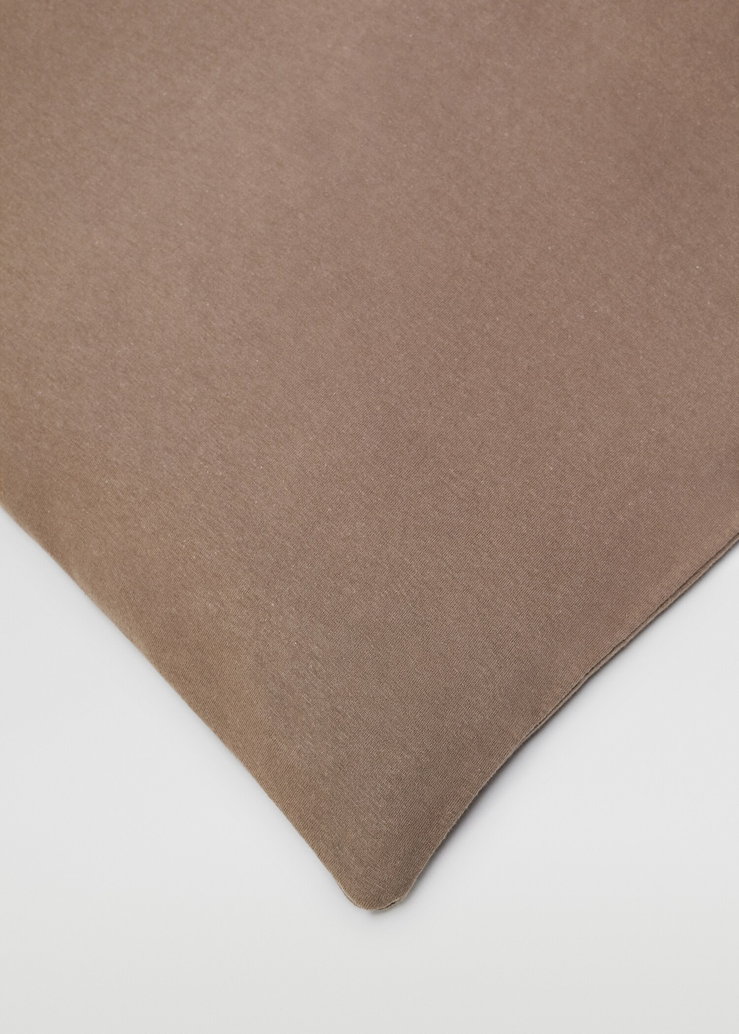 Cotton knit duvet cover 90cm bed - Medium plane