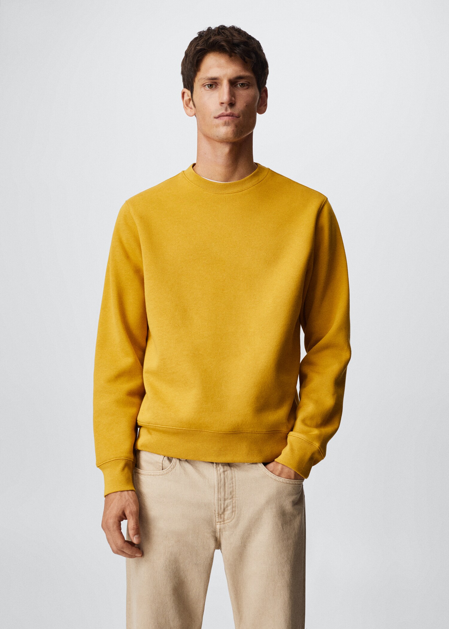 Plush cotton sweatshirt - Medium plane