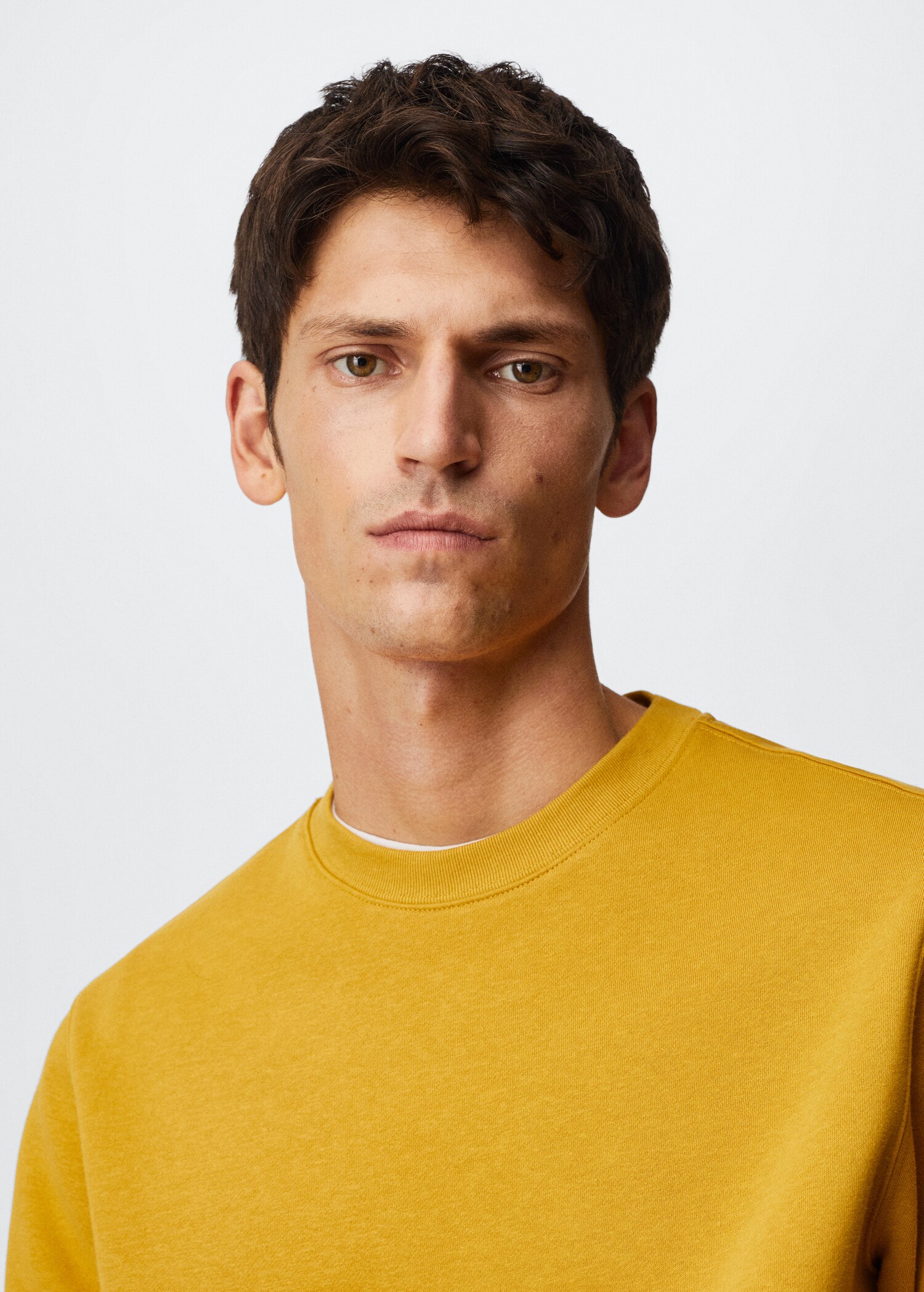 Plush cotton sweatshirt - Details of the article 1