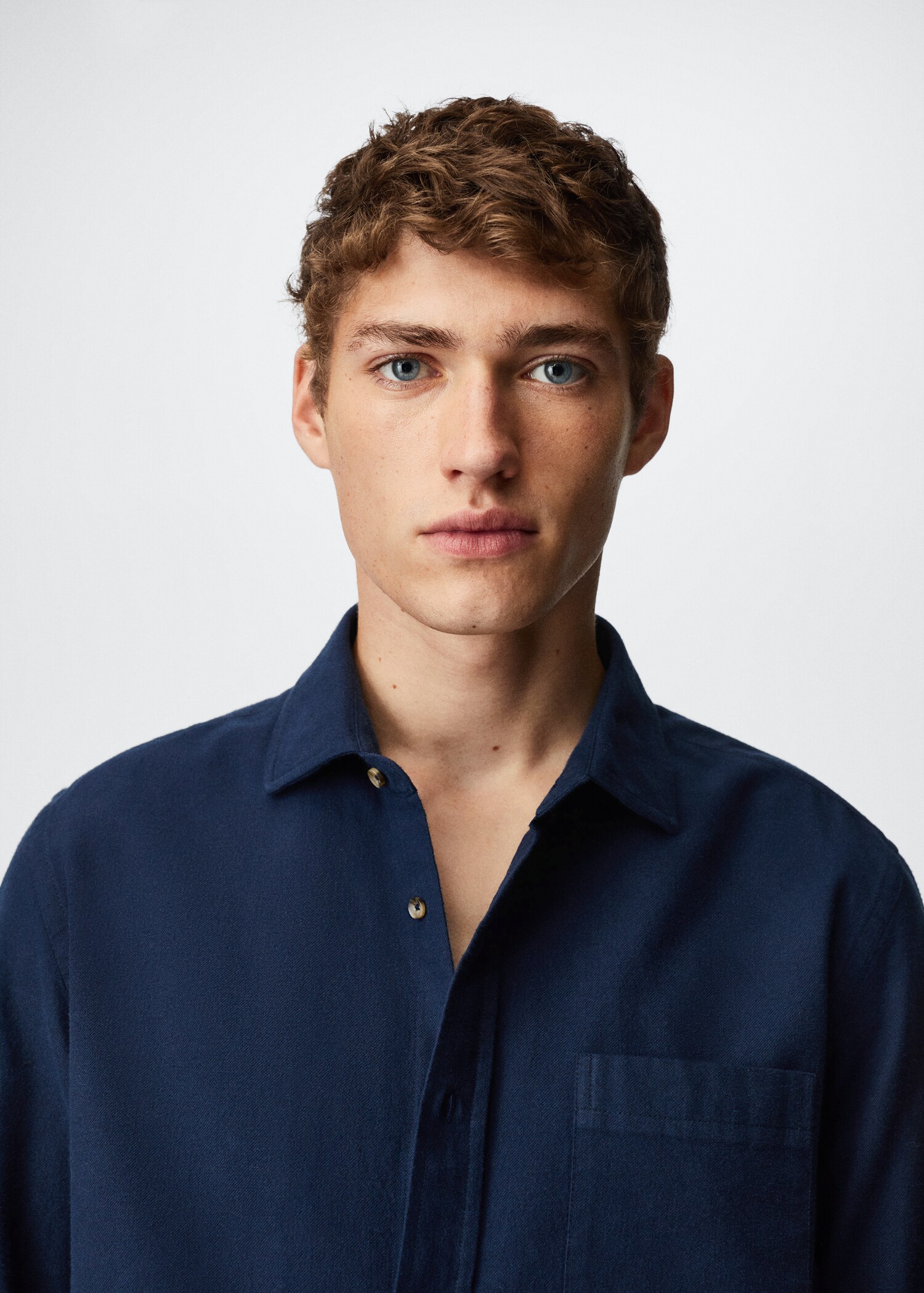 Chemise coton à poche - Détail de l'article 1