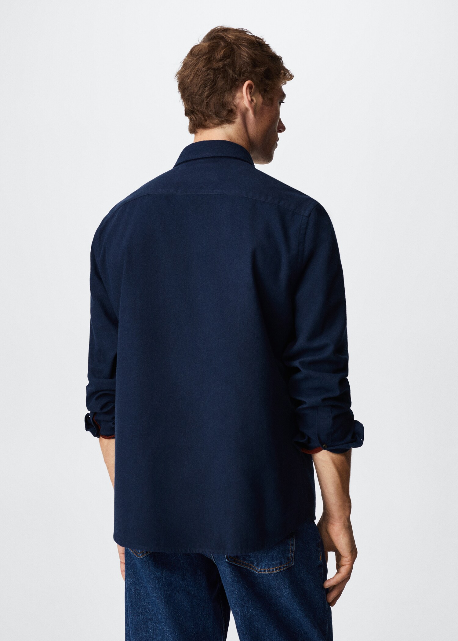 Chemise coton à poche - Verso de l’article