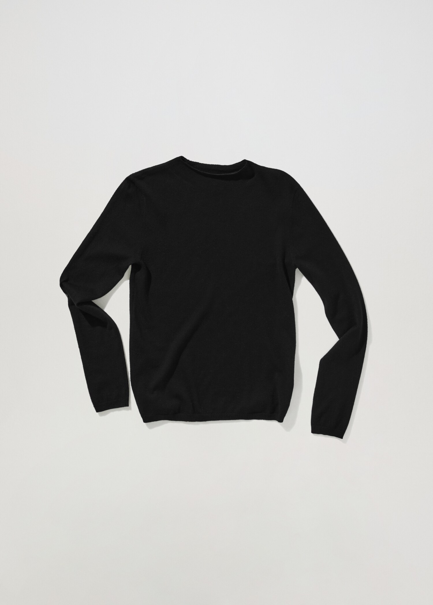 Wollpullover mit Perkinskragen - Artikel ohne Model