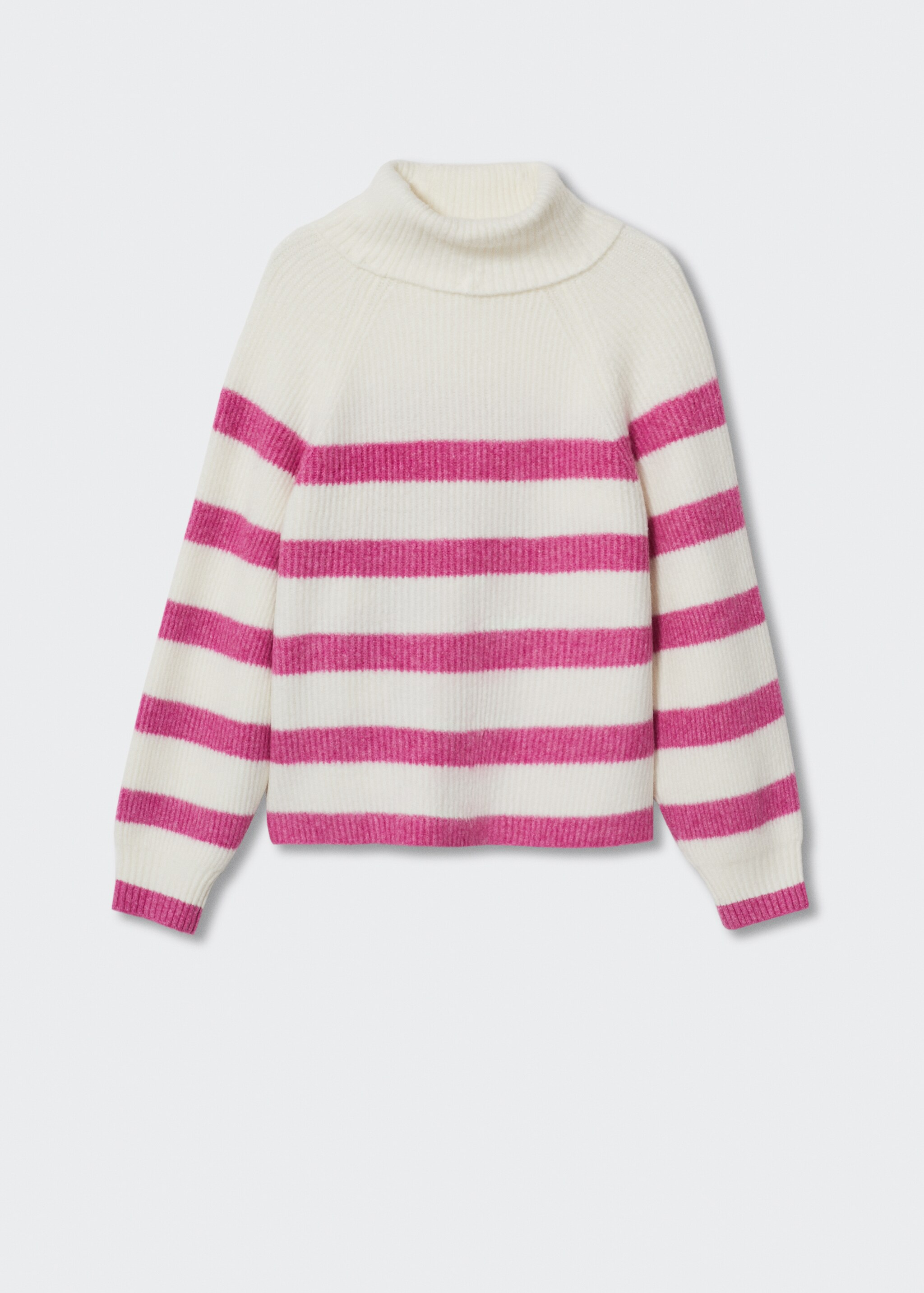 Striped turtleneck sweater - Article without model