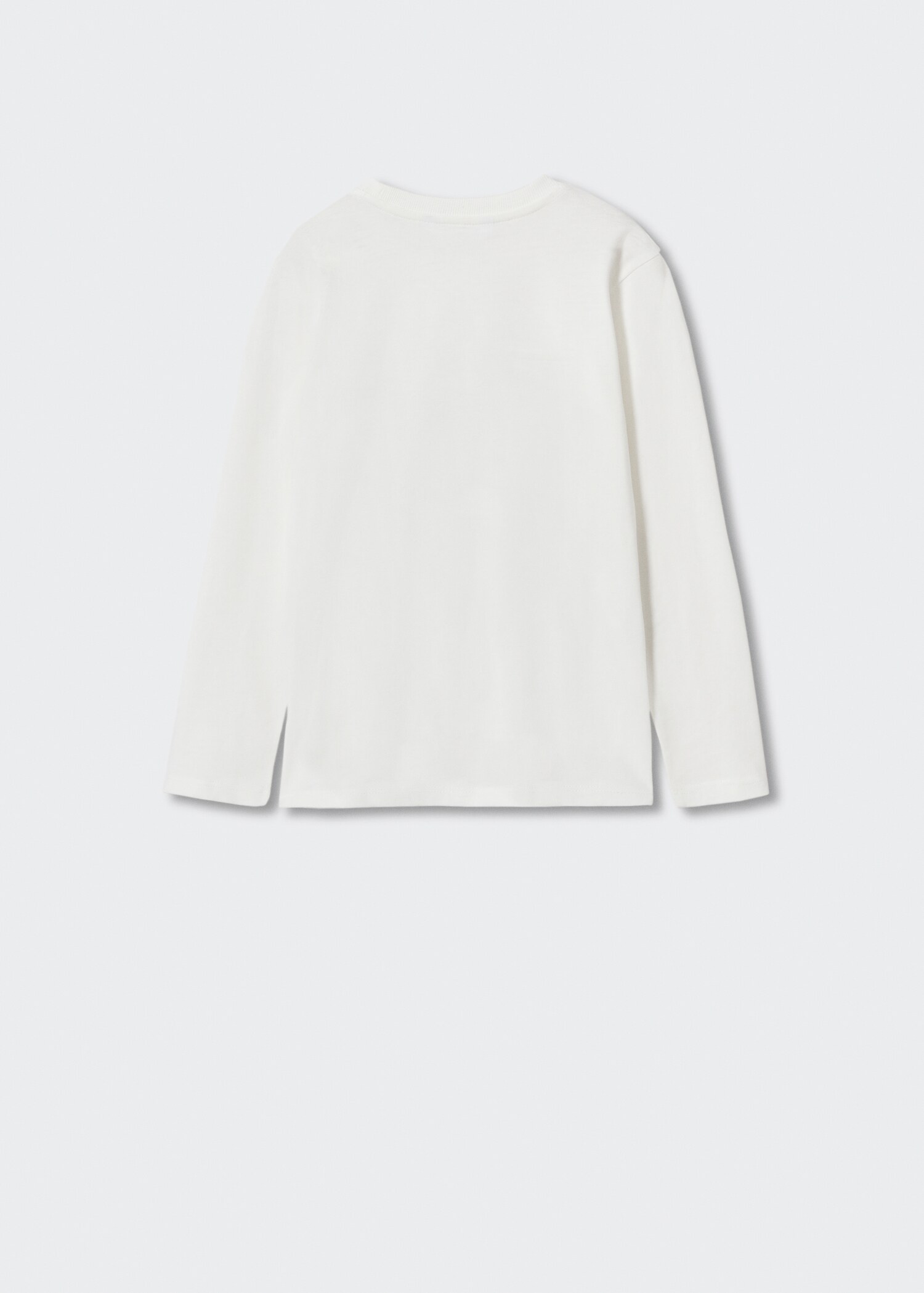 Printed long sleeve t-shirt - Reverse of the article