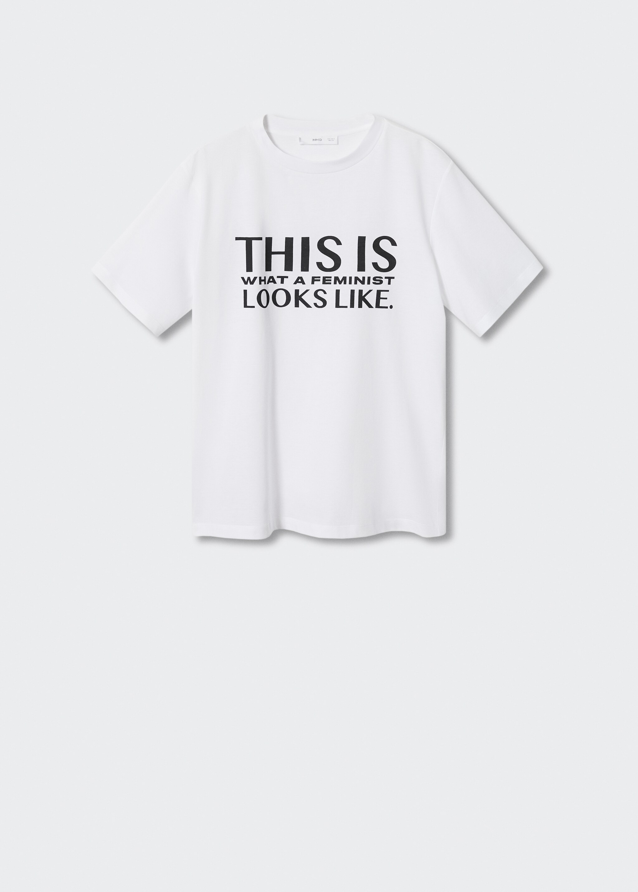 T-Shirt mit Textaufdruck - Artikel ohne Model