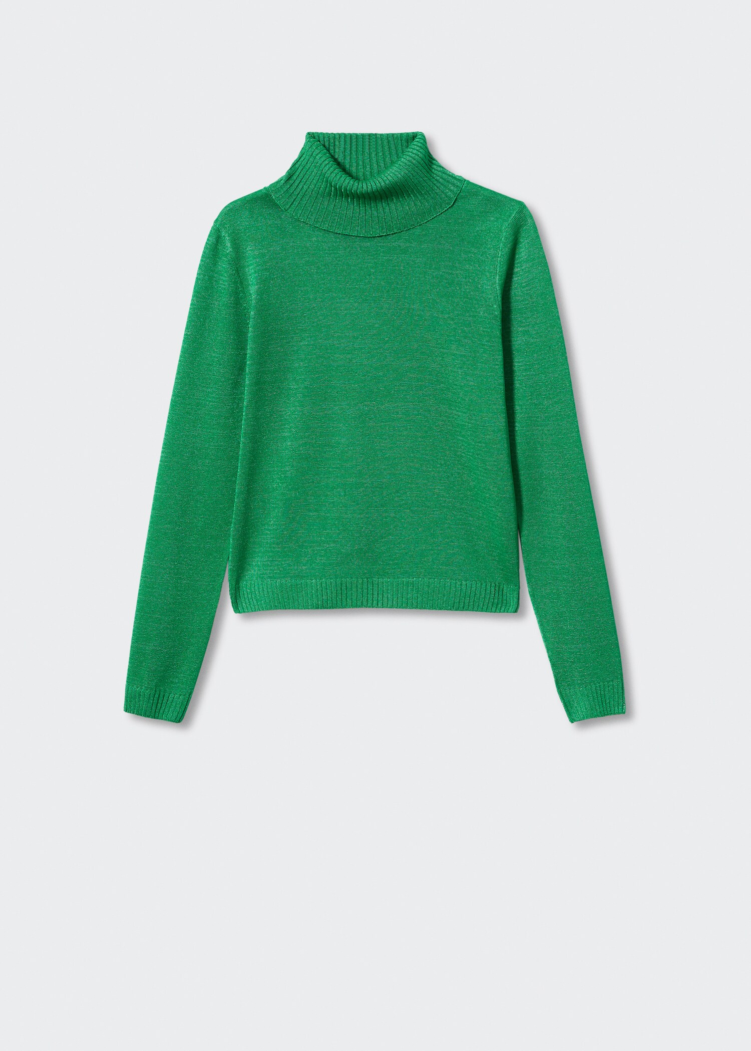 Turtleneck lurex sweater - Article without model