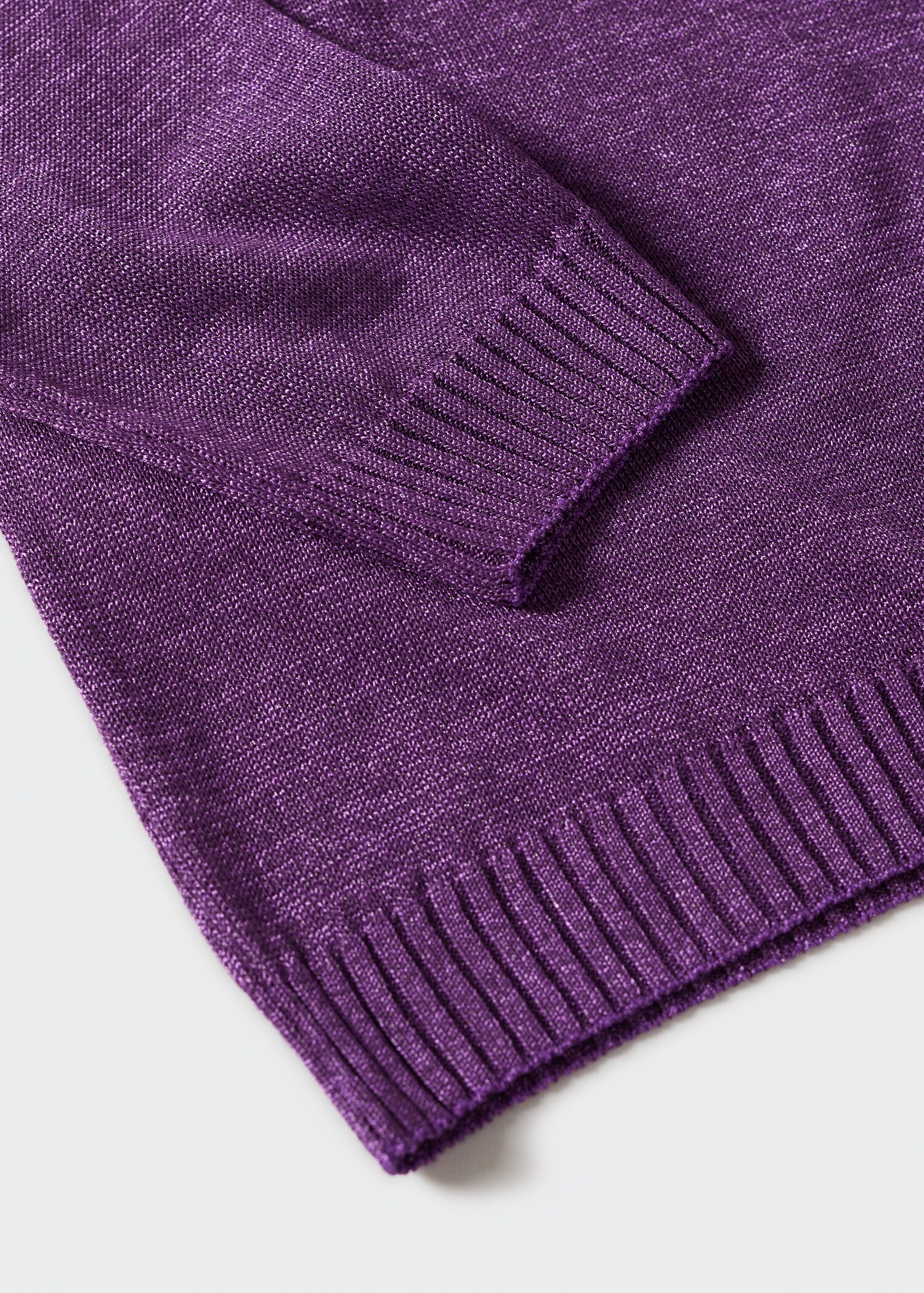 Turtleneck lurex sweater - Details of the article 8