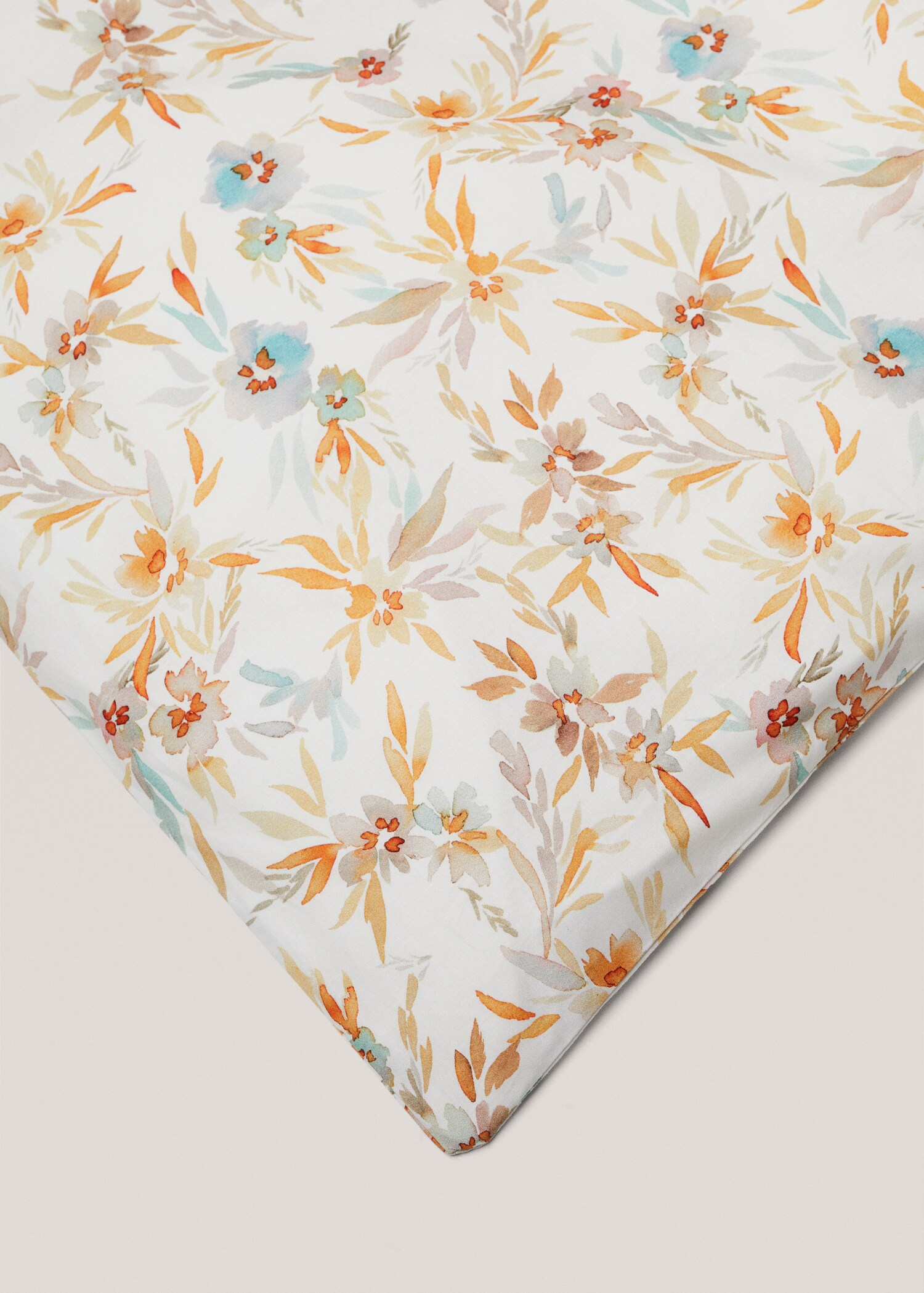 Floral print duvet cover 135cm bed - Details of the article 1