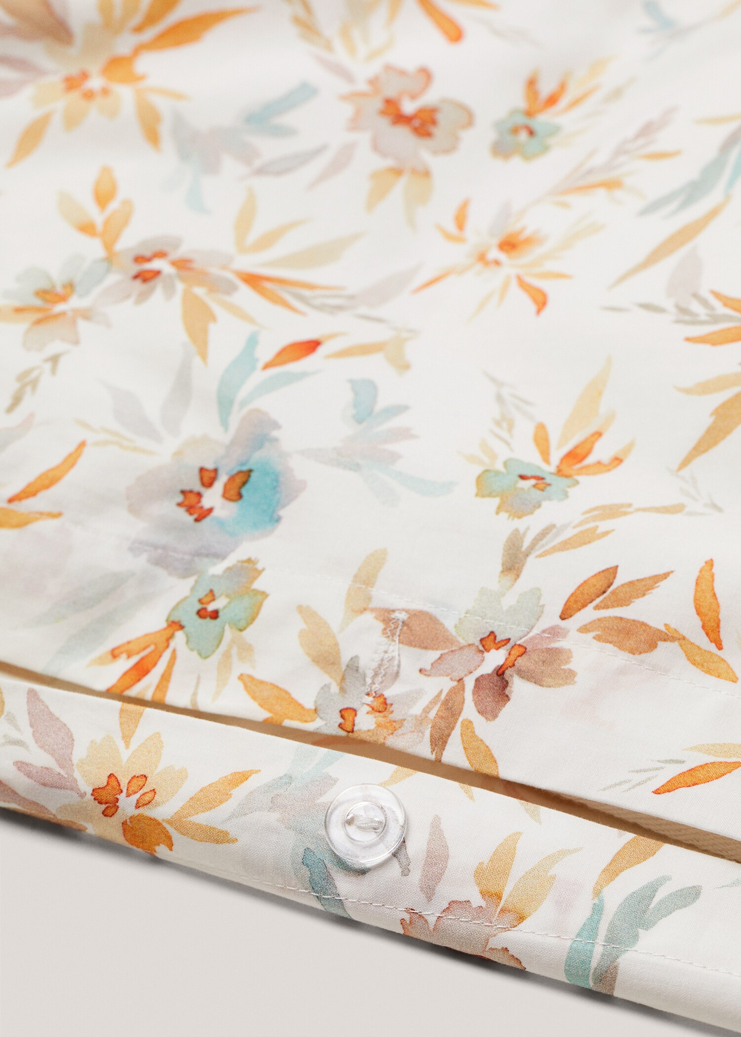 Floral print duvet cover 135cm bed - Details of the article 2