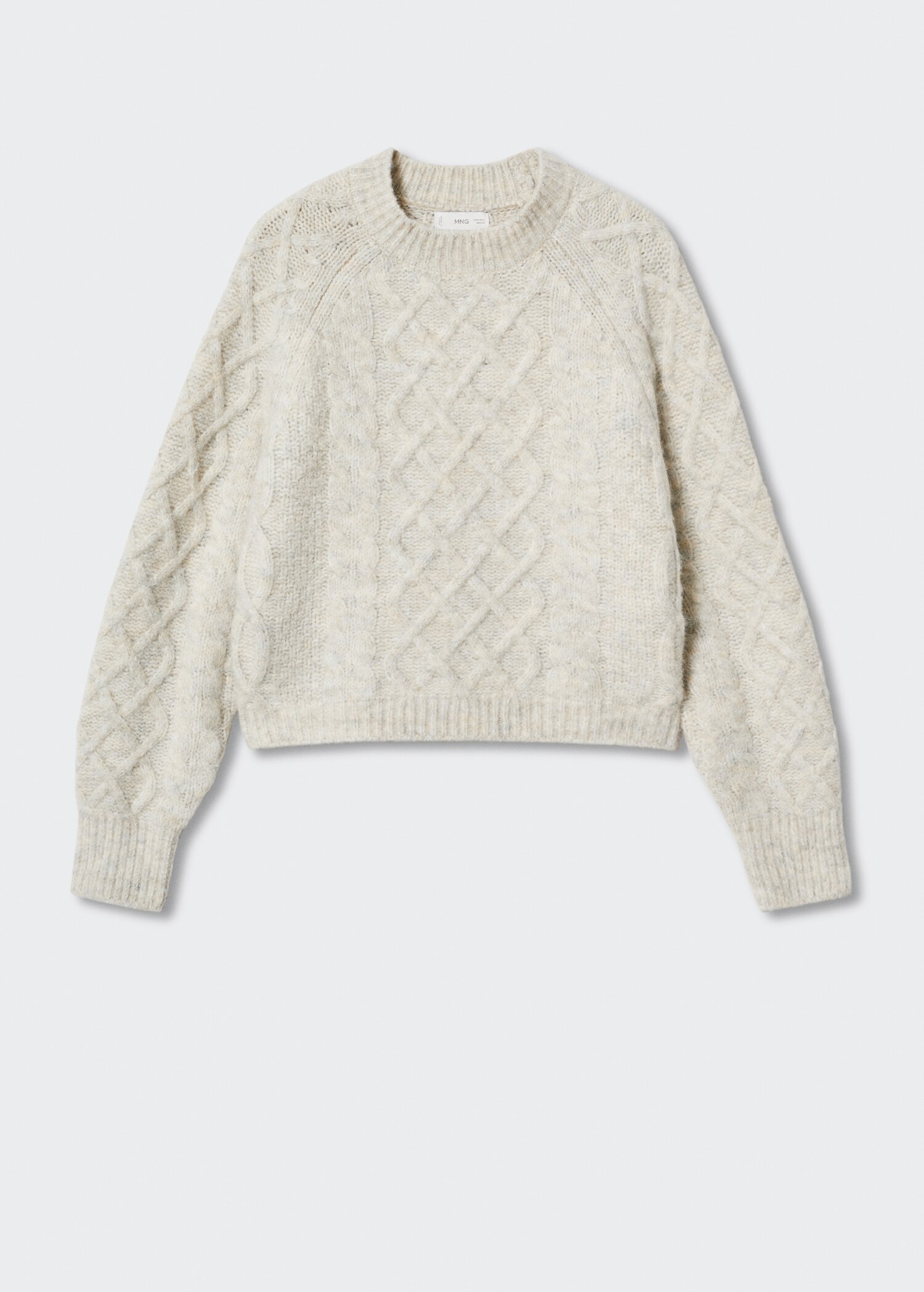 Cable-knit sweater - Article without model