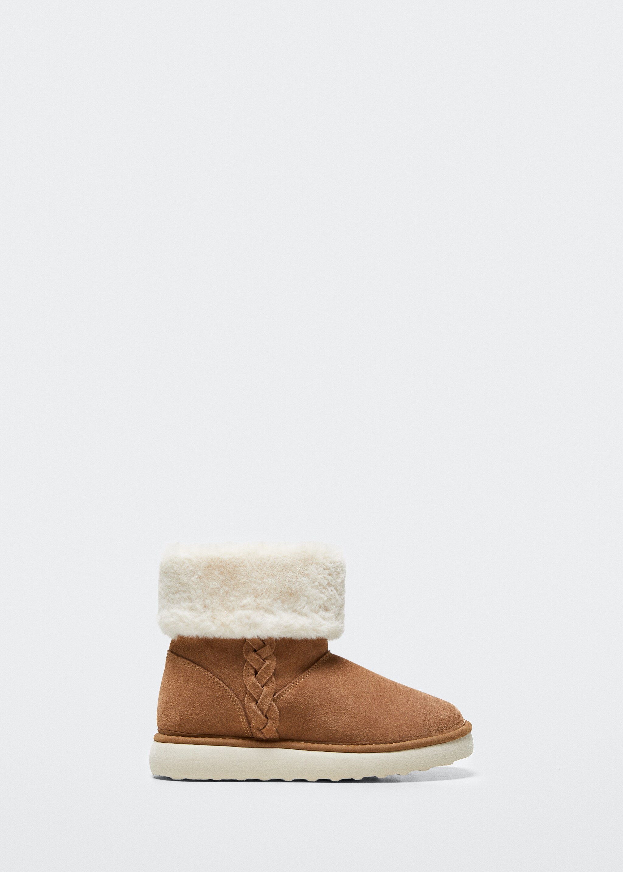 Shearling-lined ankle boots - Article without model