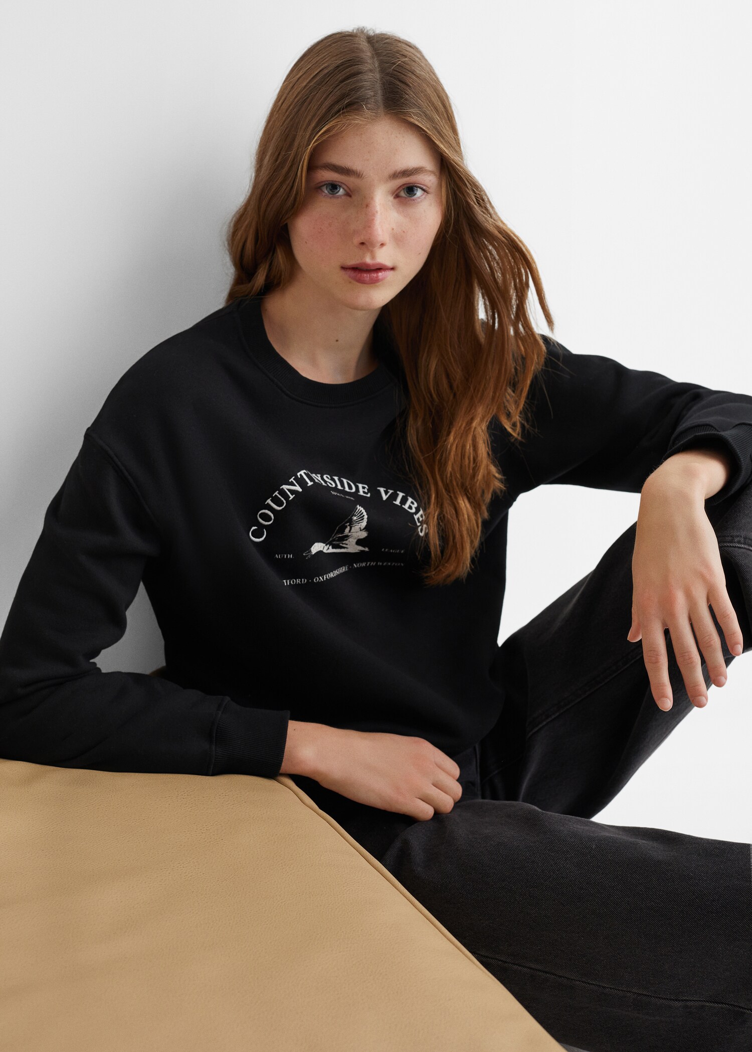 Message cotton sweatshirt - Details of the article 2