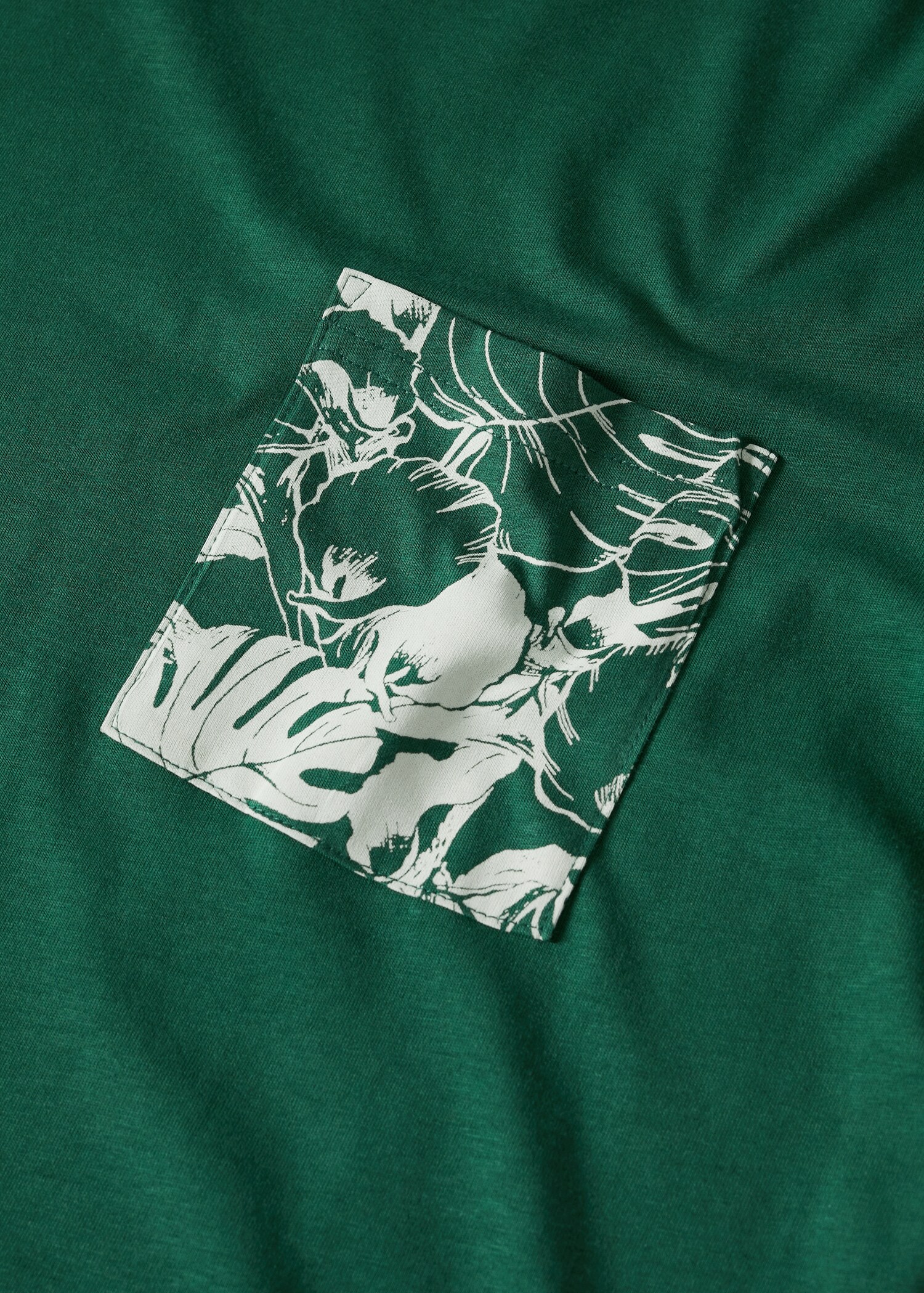 Printed pocket T-shirt - Details of the article 8