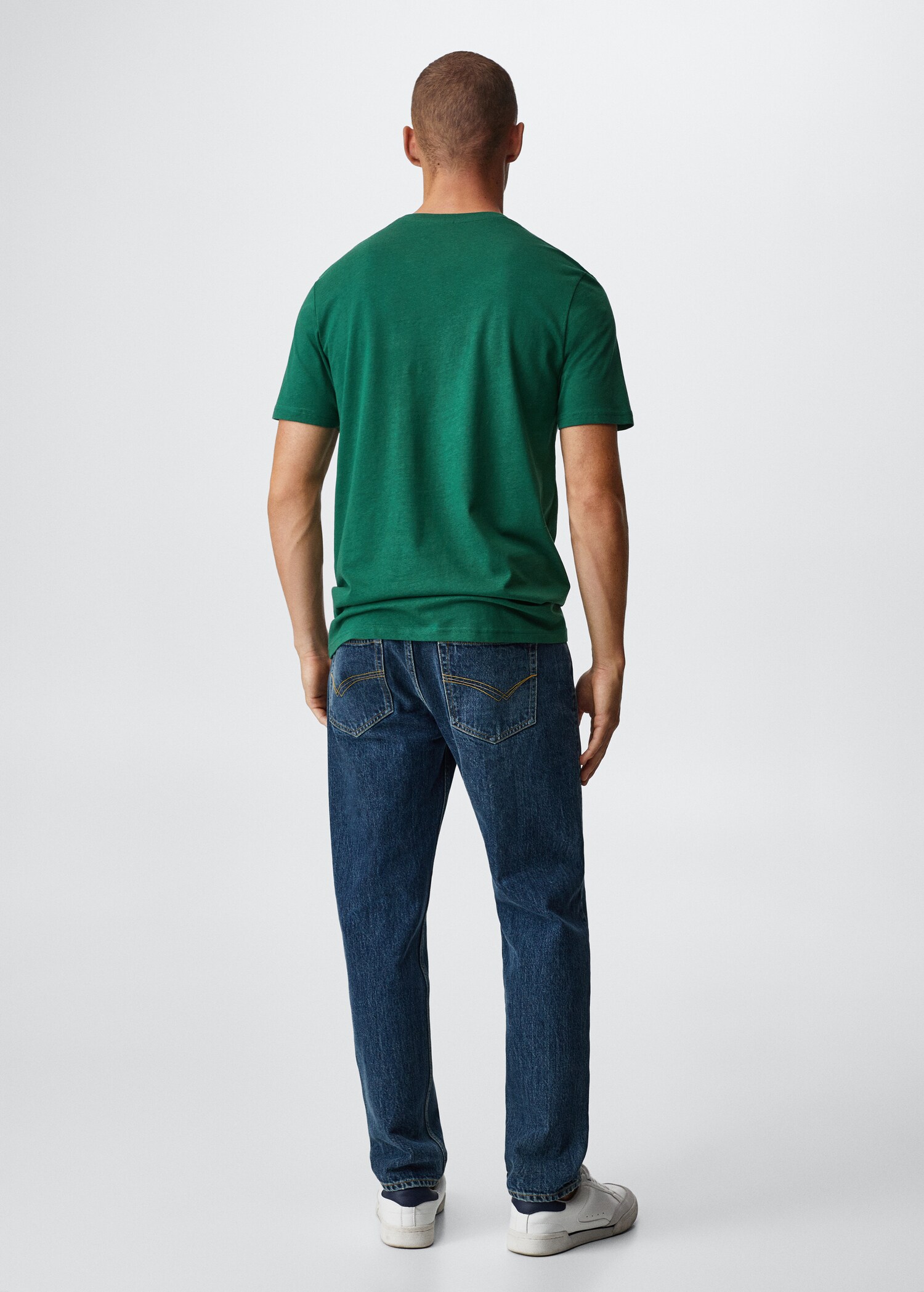 Printed pocket T-shirt - Reverse of the article