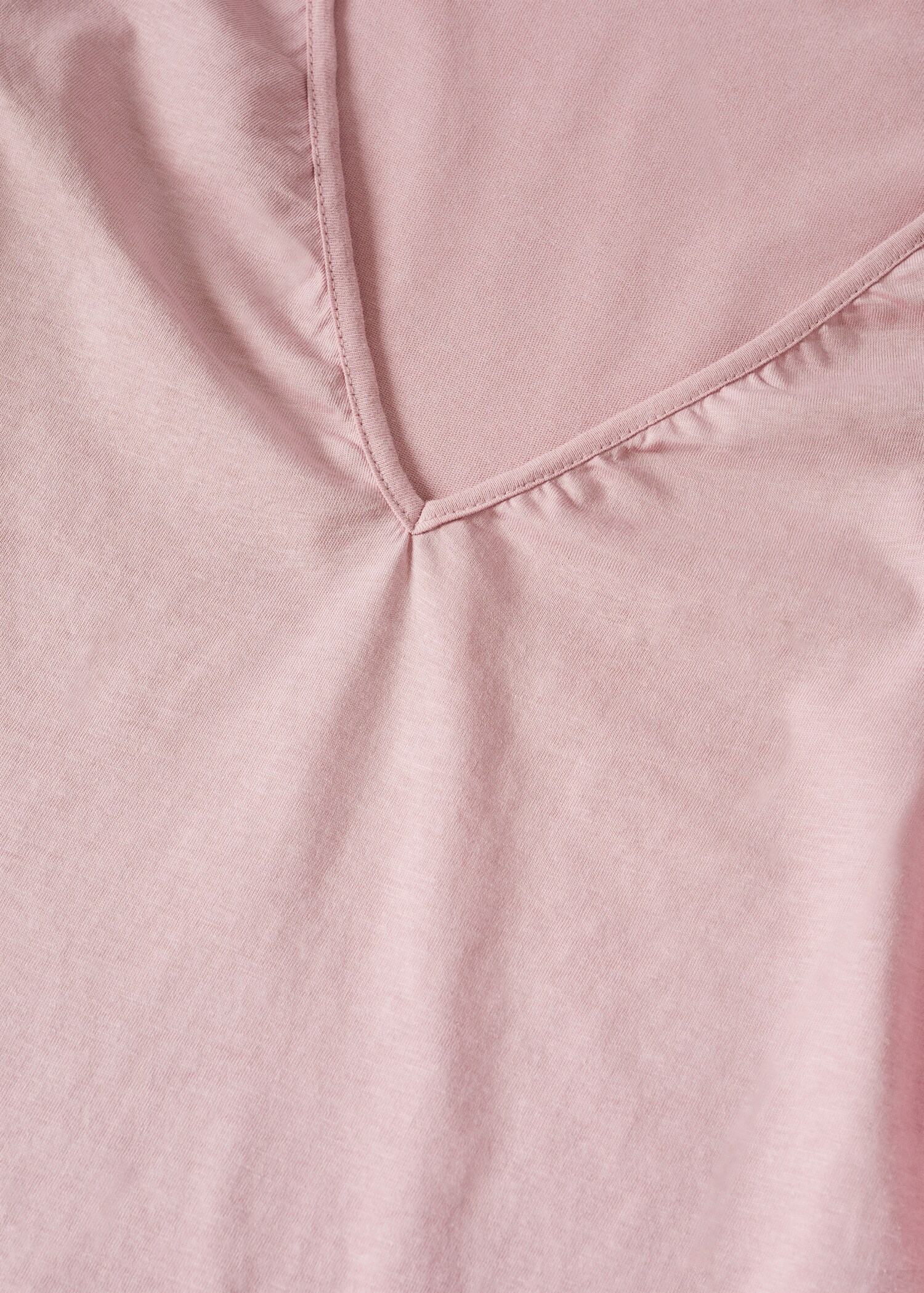 Long-sleeved V-neck T-shirt - Details of the article 8