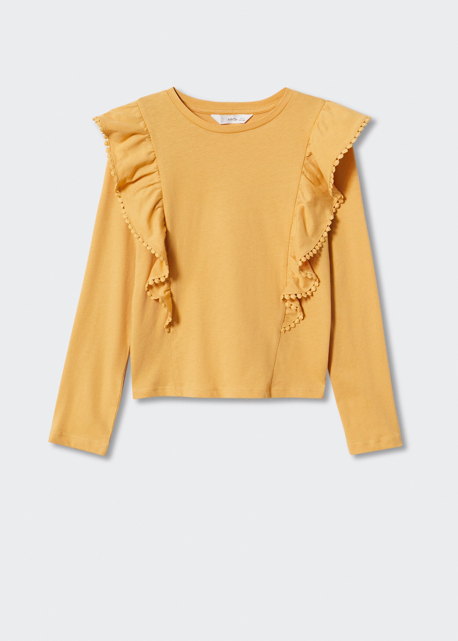 T-shirt en coton à volants - Article sans modèle