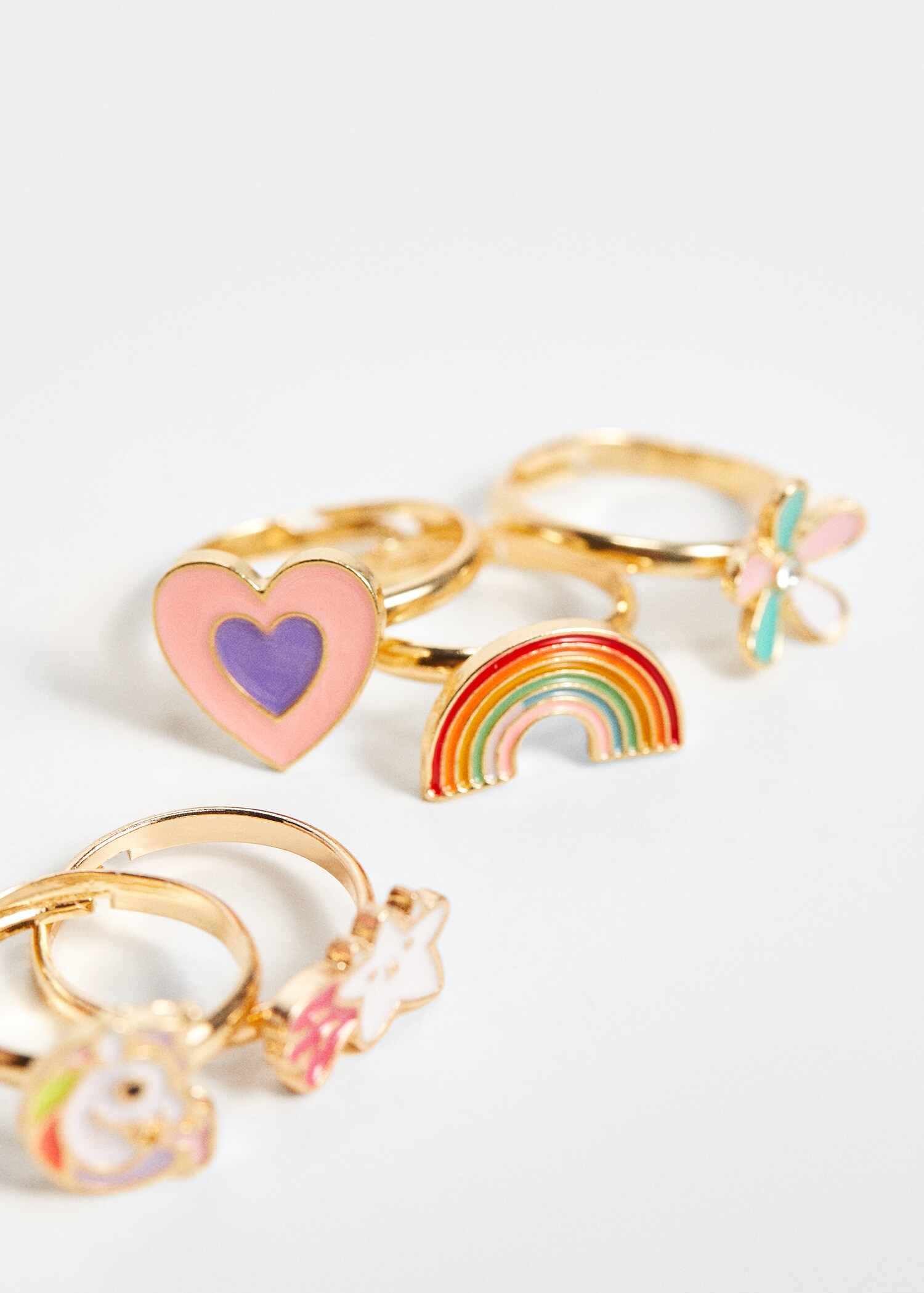 Pack of 5 combined rings - Details of the article 2