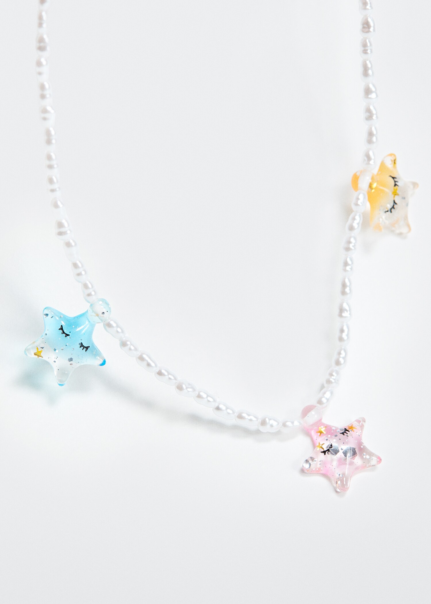 Star necklace - Medium plane