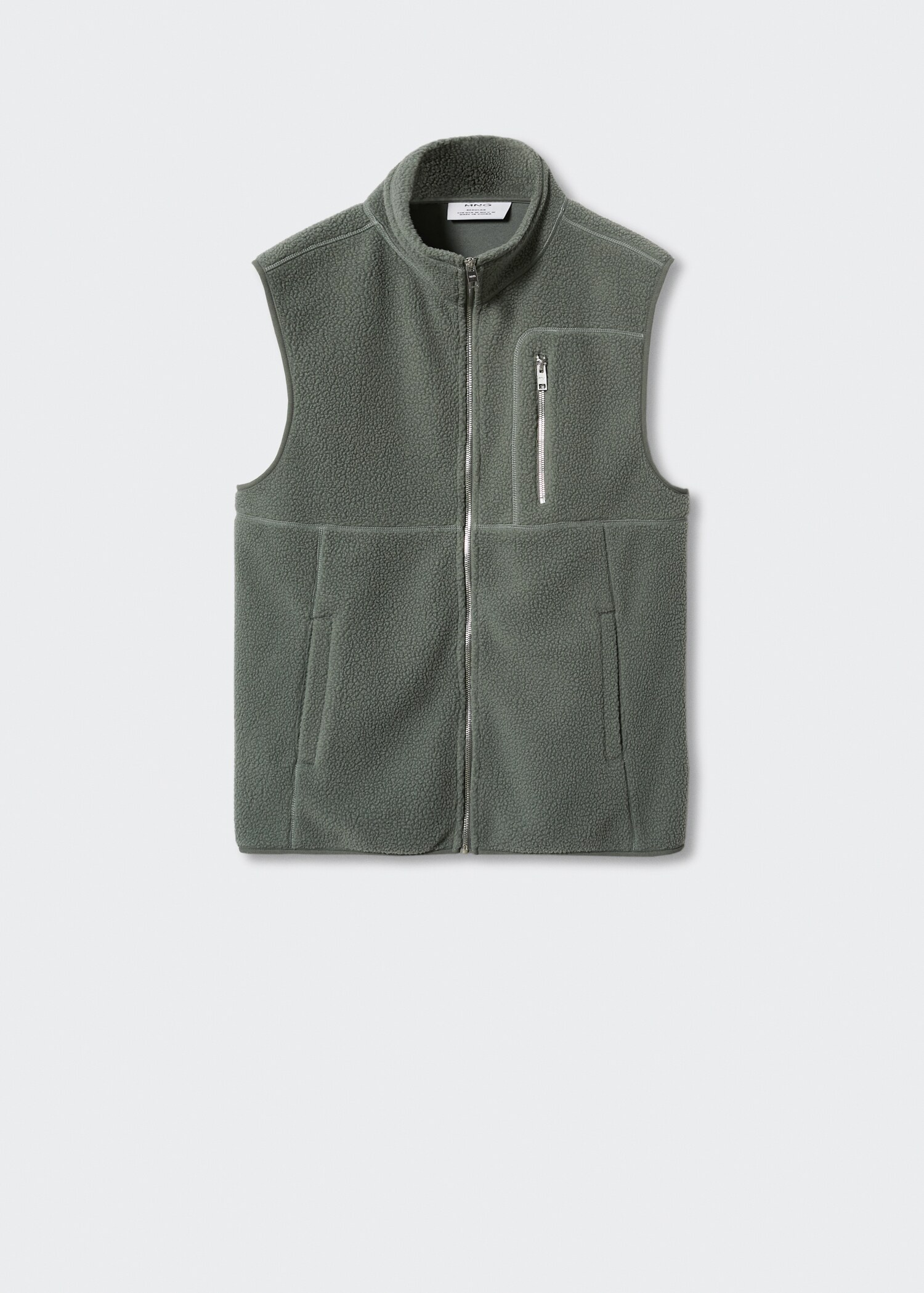 Gilet imitation mouton - Article sans modèle