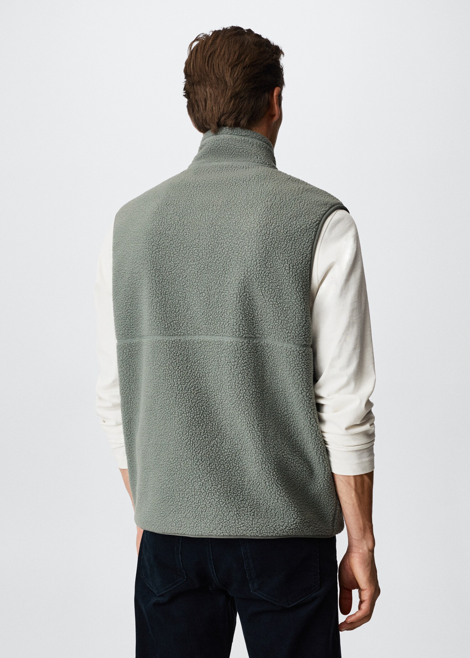 Gilet imitation mouton - Verso de l’article