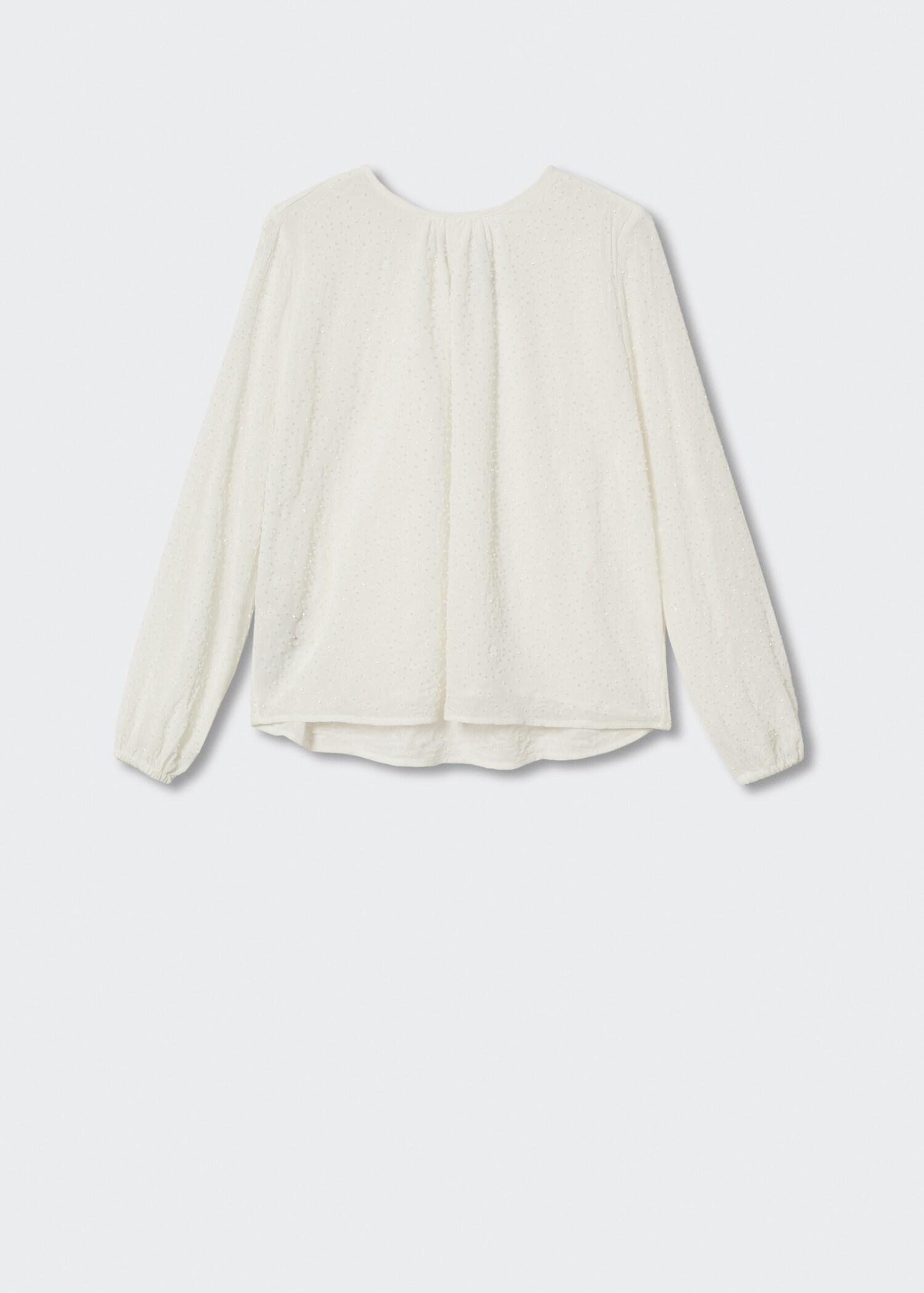 Bluse mit Perlenverzierung - Artikel ohne Model