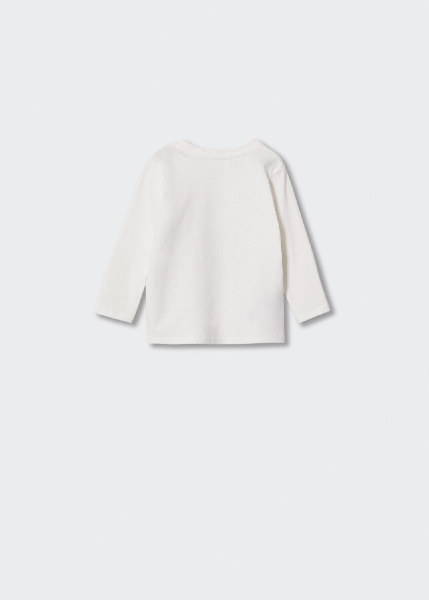 Printed long sleeve t-shirt - Reverse of the article