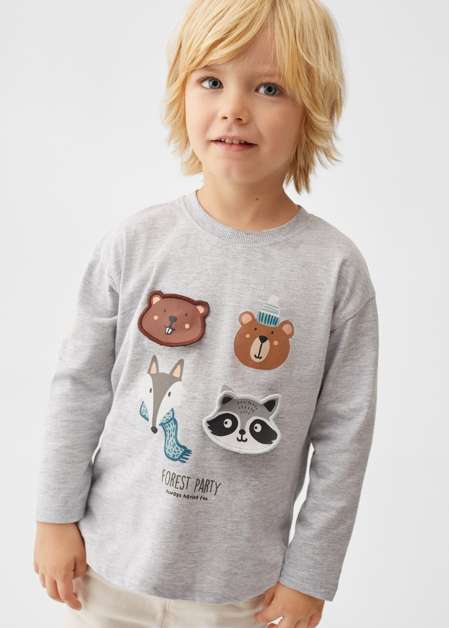 Animated long sleeve t-shirt - Medium plane