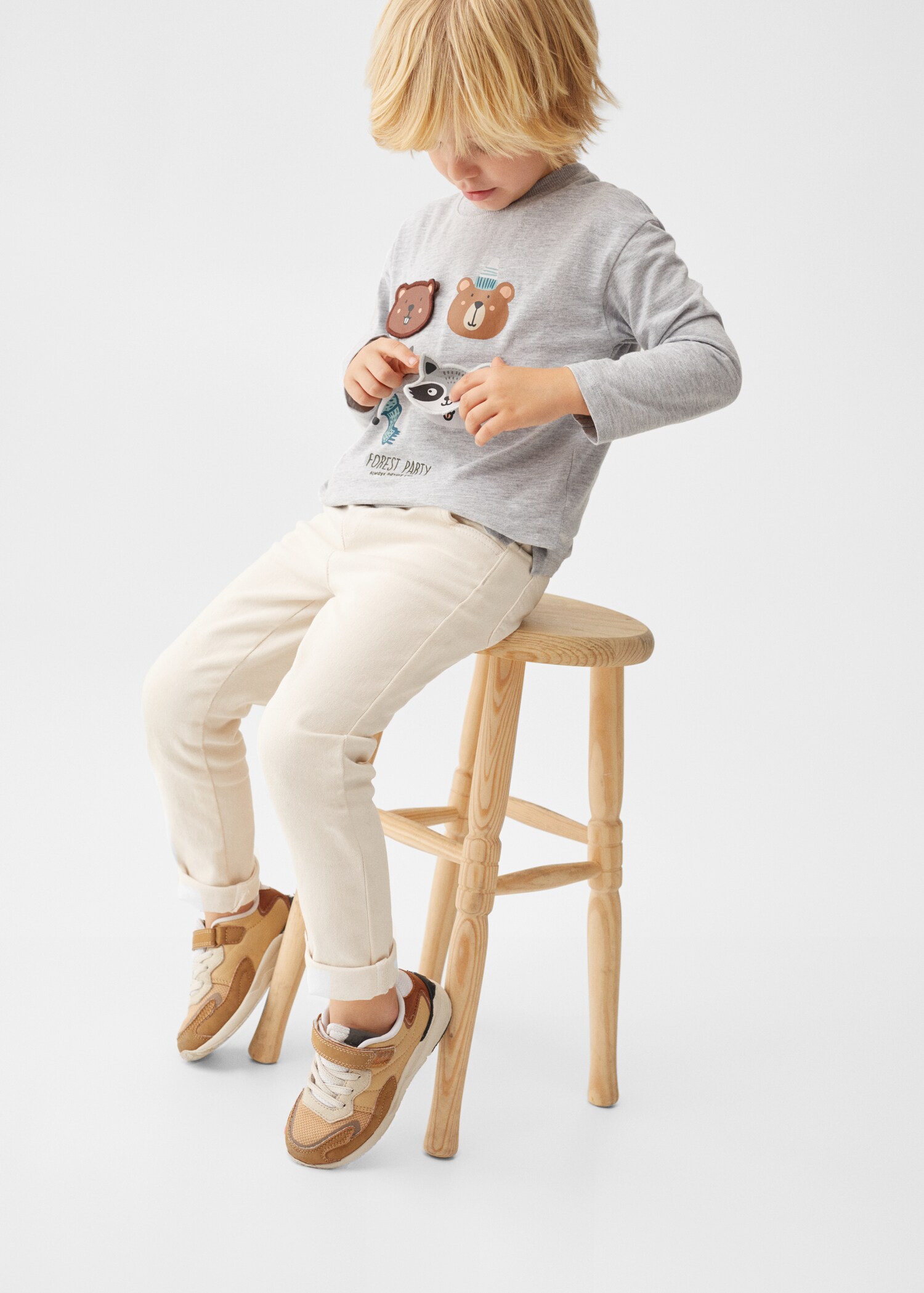 Animated long sleeve t-shirt - Details of the article 2