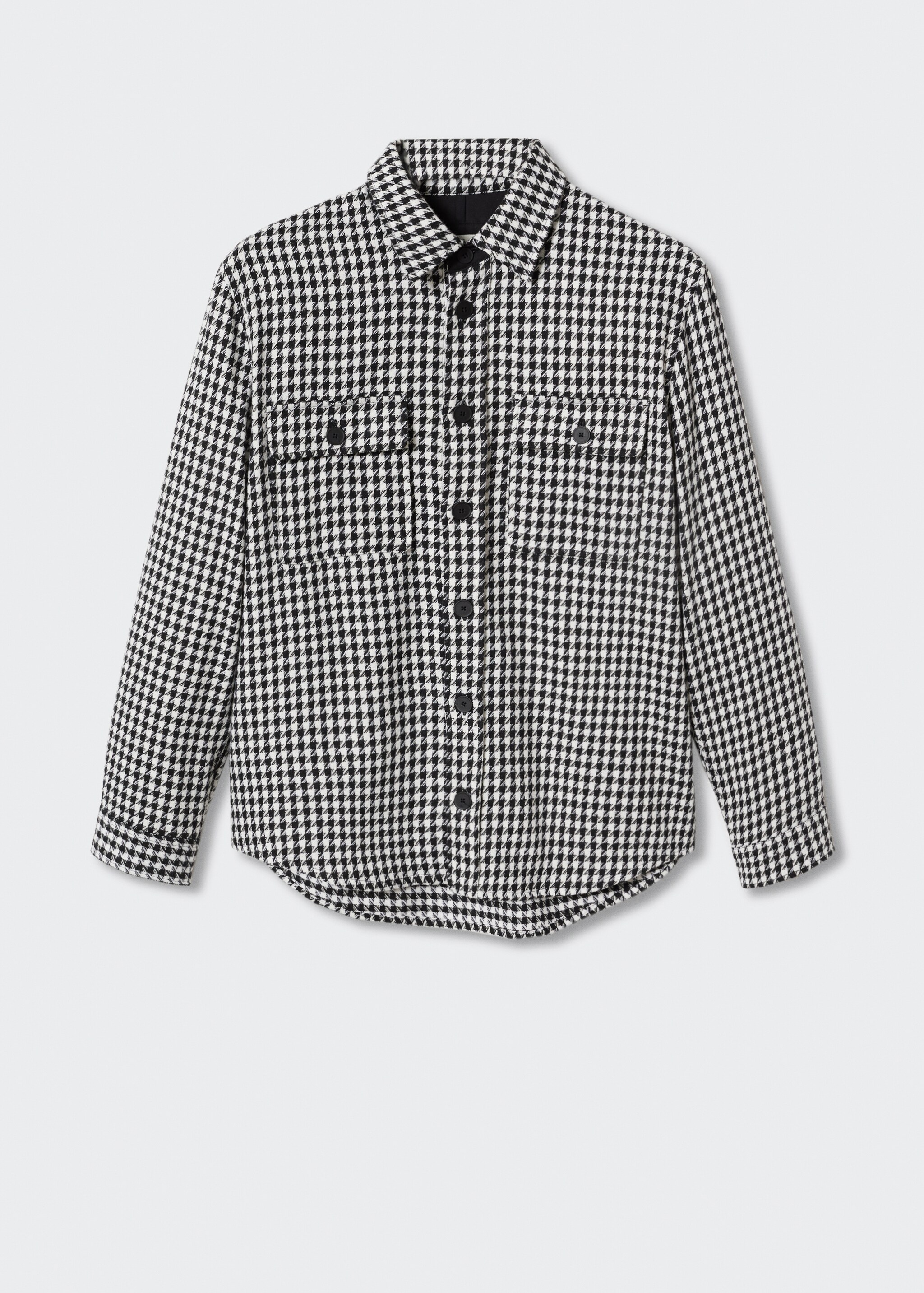 Houndstooth overshirt - Article without model