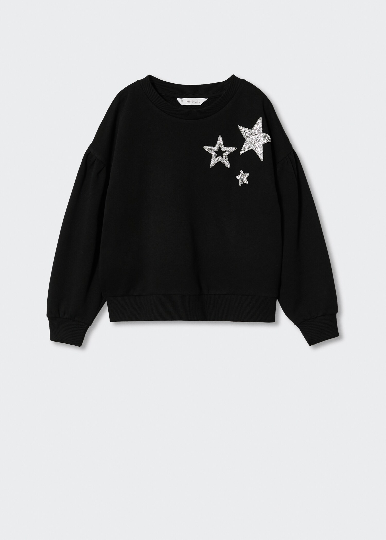 Sweat-shirt étoiles paillettes - Article sans modèle