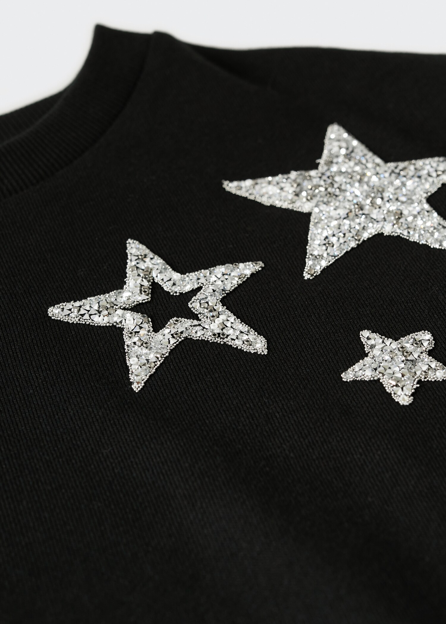Sweat-shirt étoiles paillettes - Détail de l'article 8