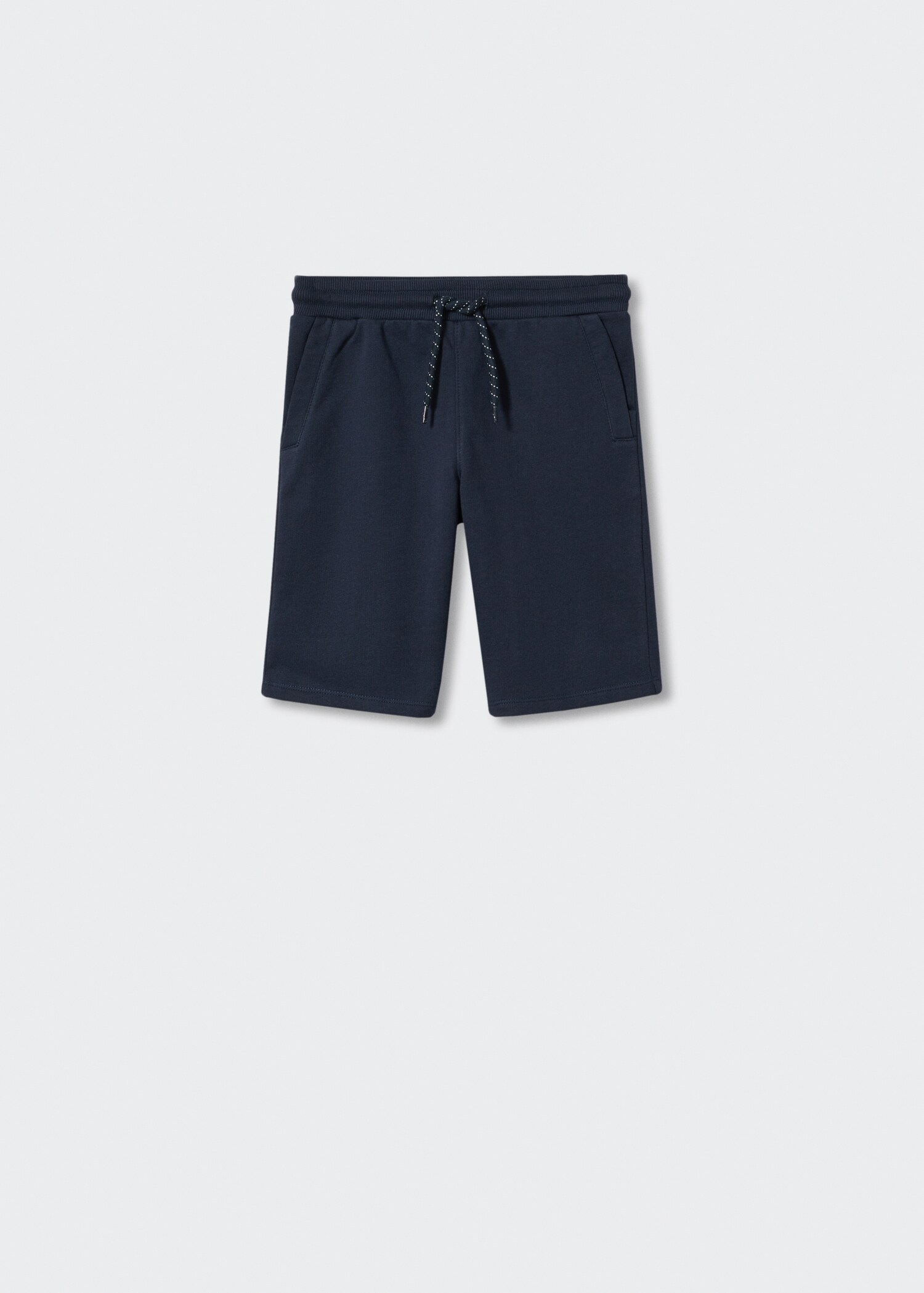 Brushed cotton bermuda shorts - Article without model