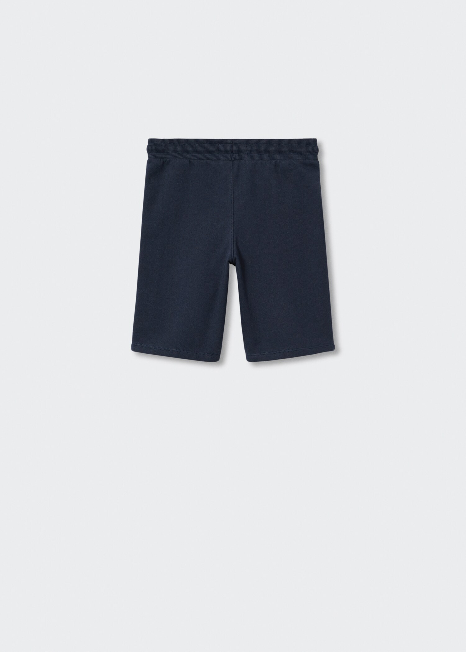 Brushed cotton bermuda shorts - Reverse of the article