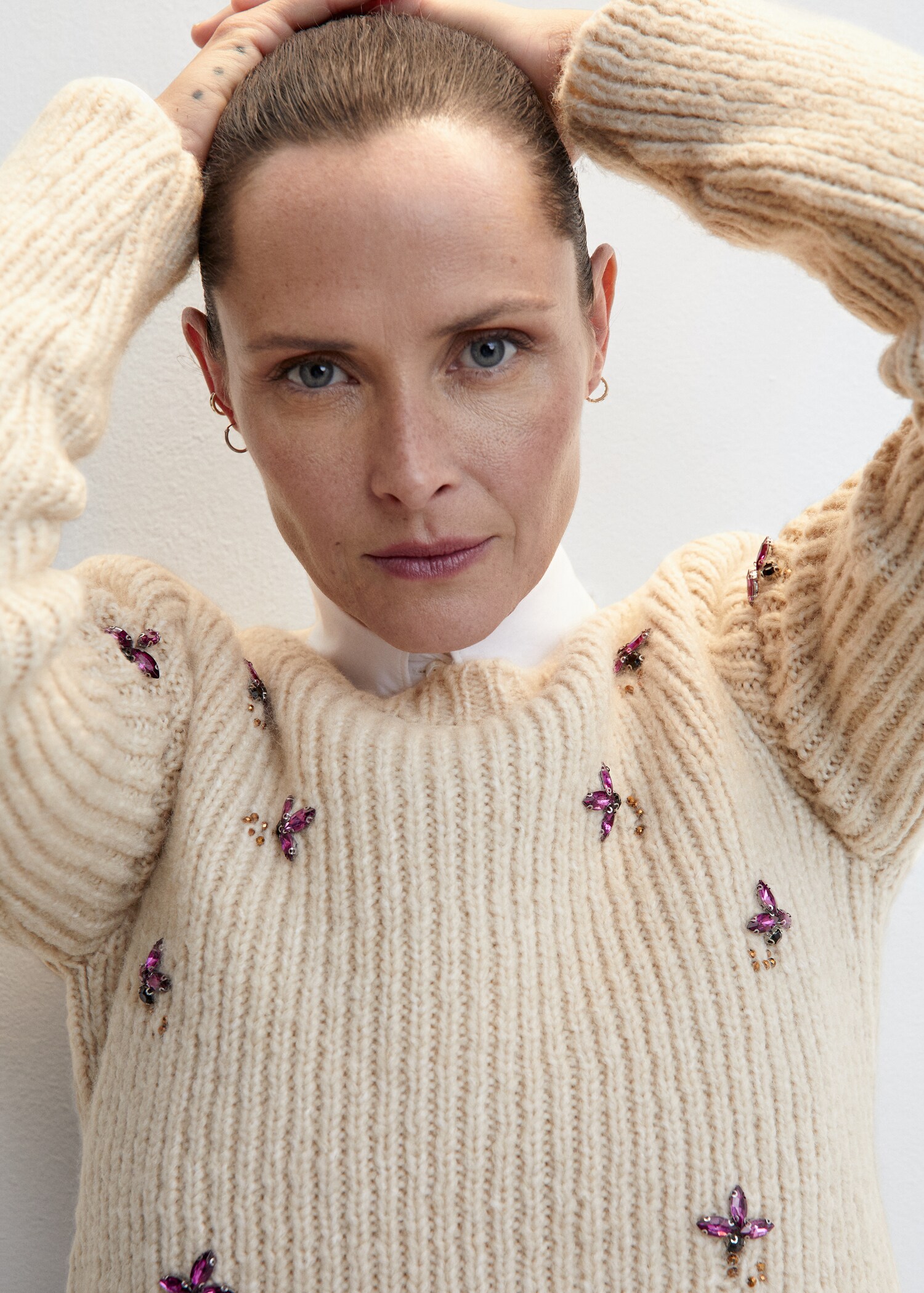 Bead sweater - Details of the article 1