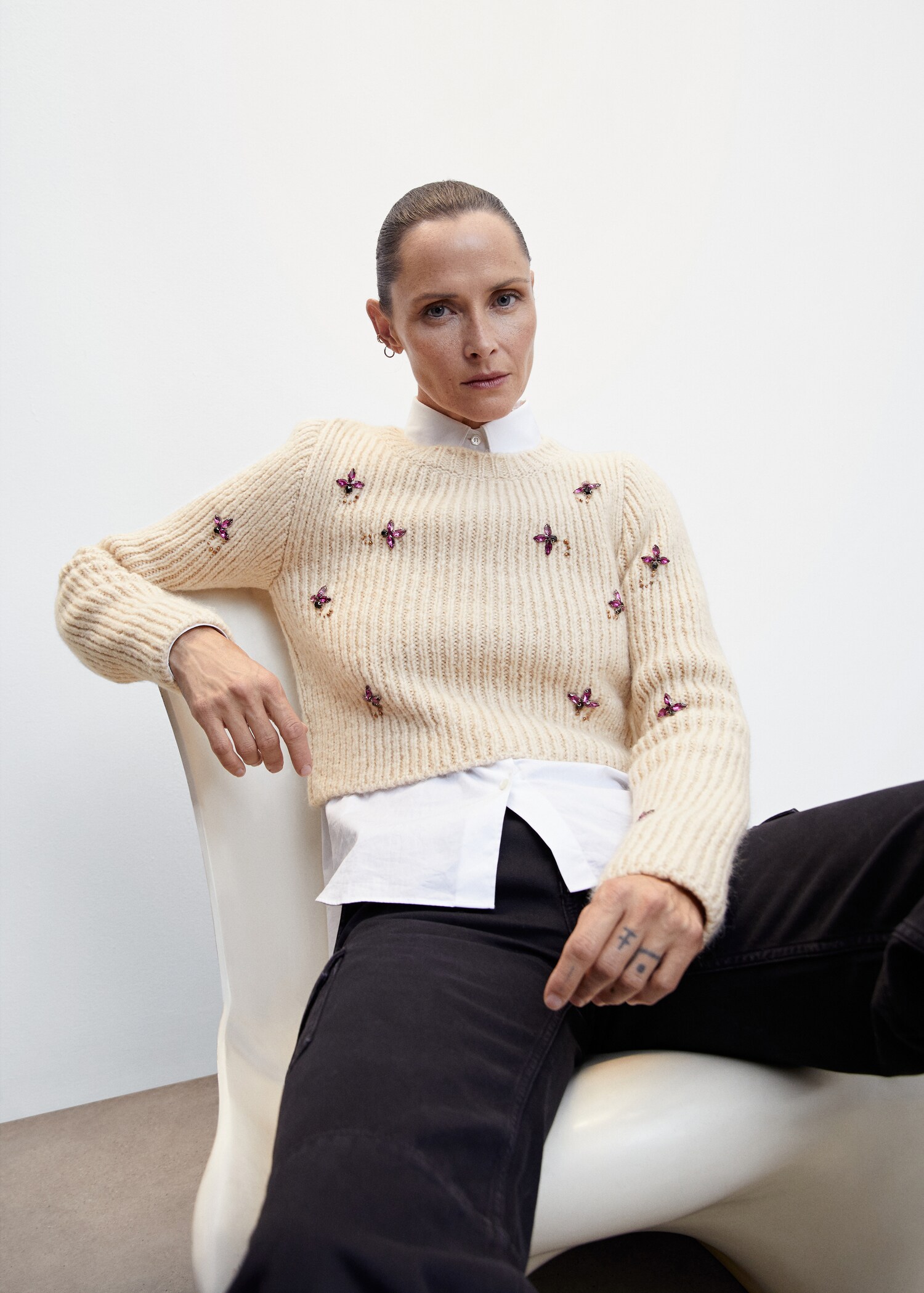 Bead sweater - Details of the article 2