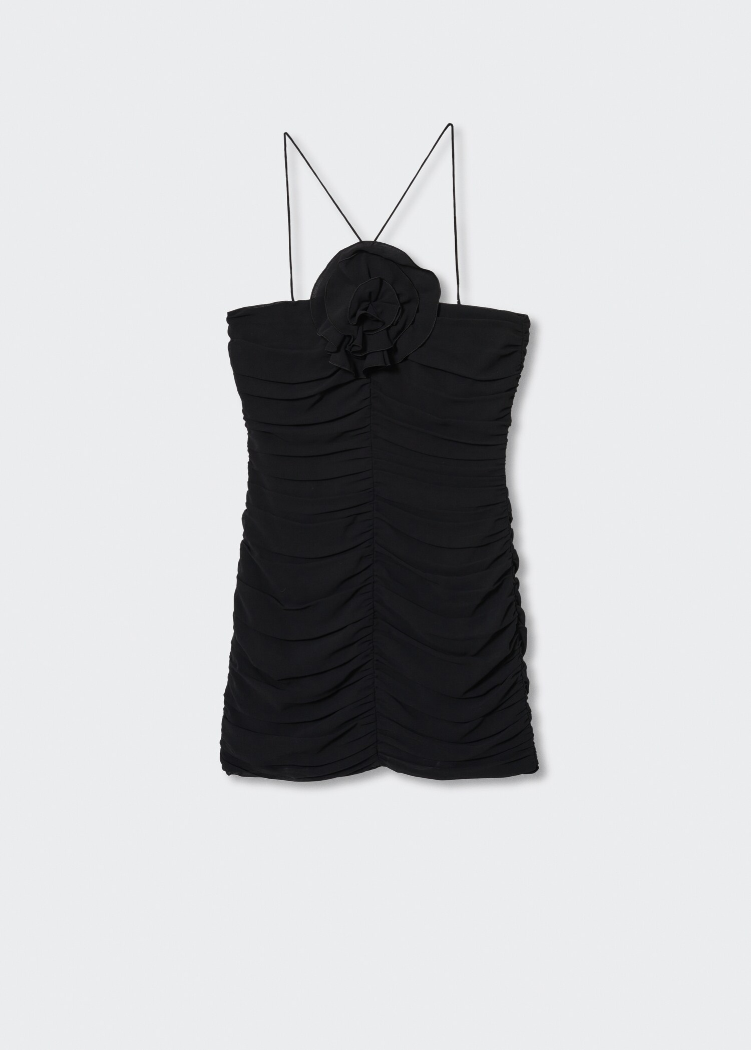 Vestito drappeggiato applicazione - Articolo senza modello
