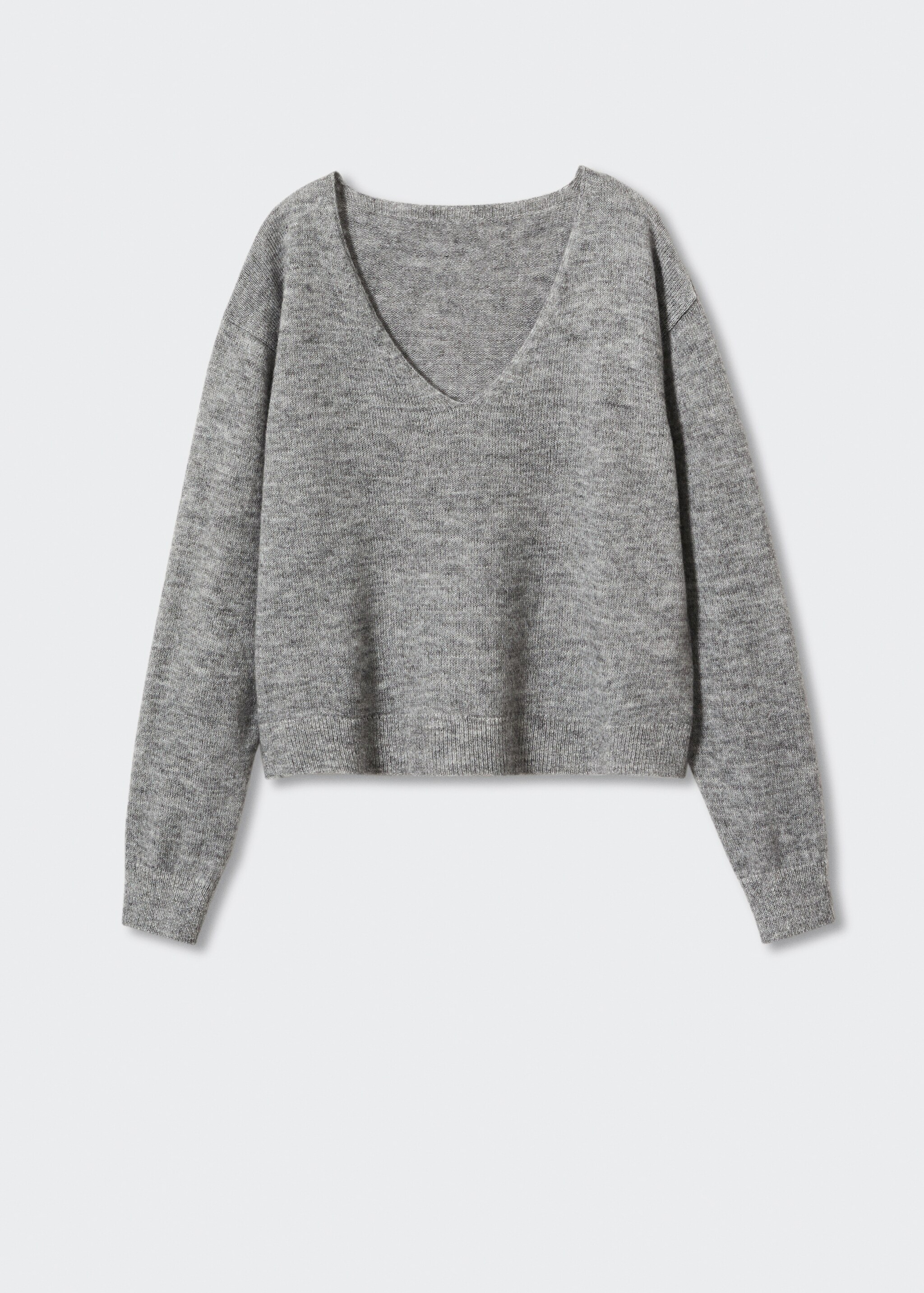 V-neck knit sweater - Article without model