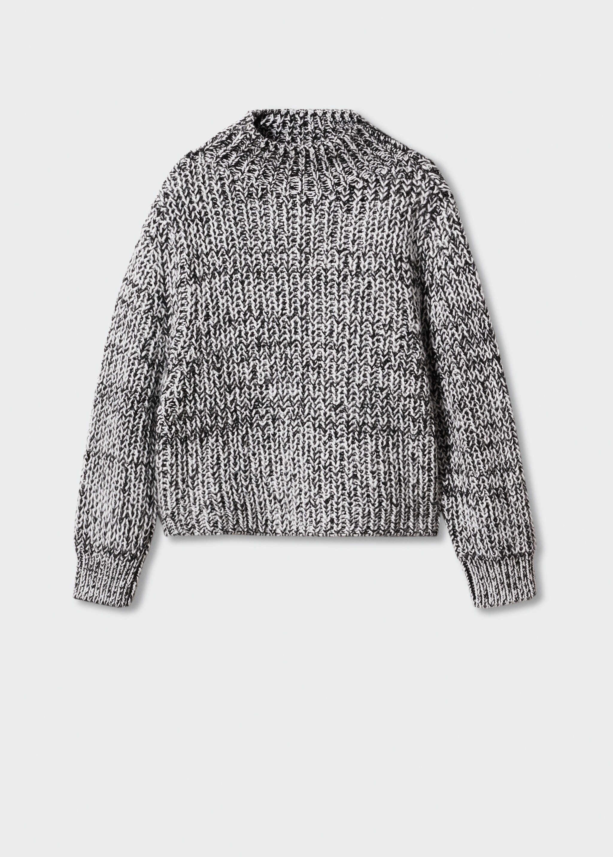 Knitted braided sweater - Article without model
