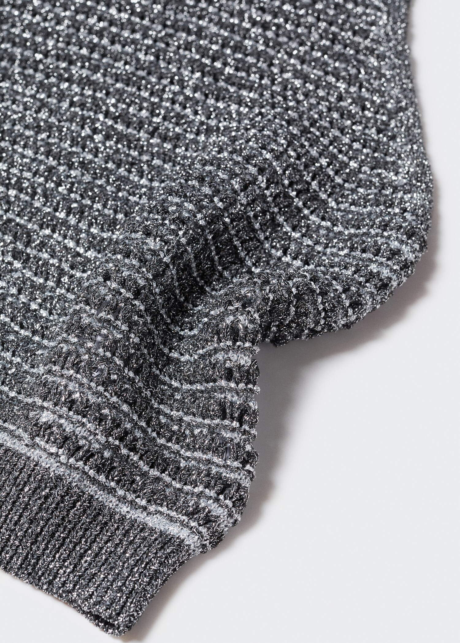 Top din tricot lurex - Detaliu al articolului 8