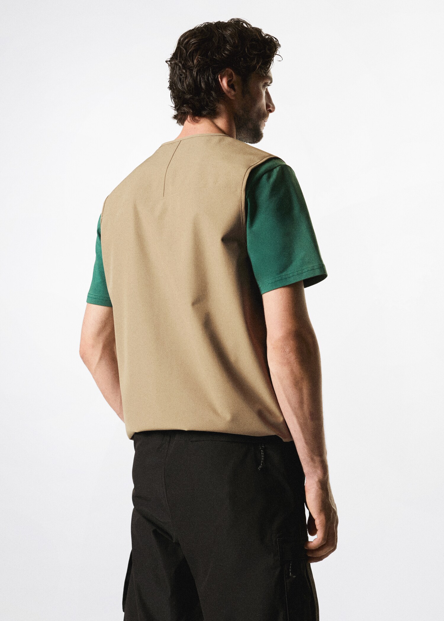 Gilet multipoche imperméable - Verso de l’article