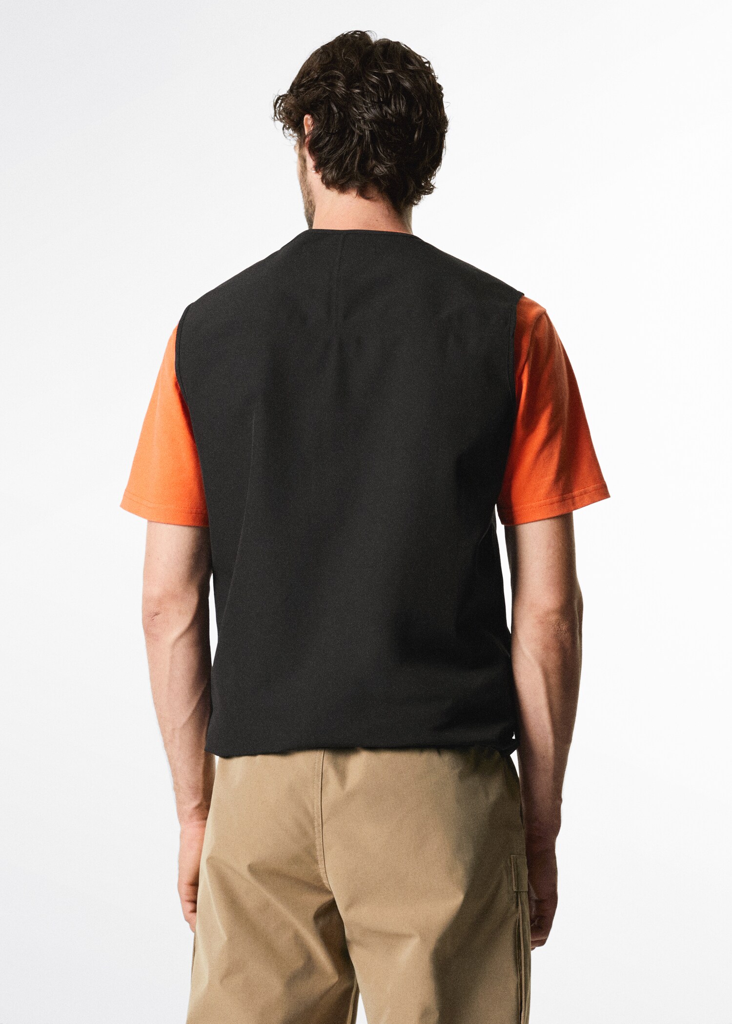 Gilet multipoche imperméable - Verso de l’article